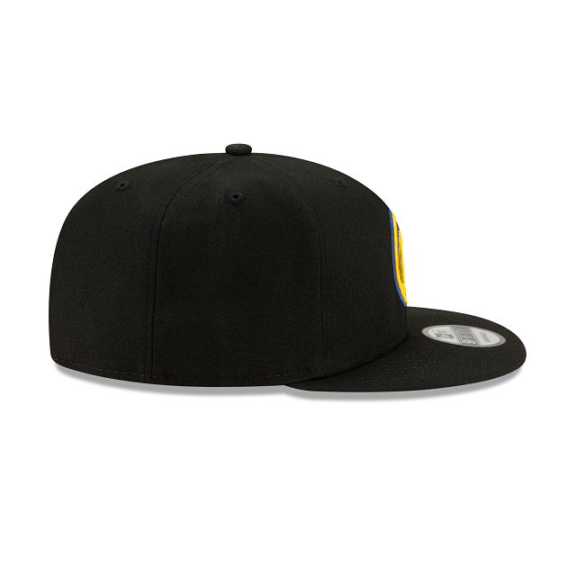 Golden State Warriors Basic Black 9FIFTY Snapback Hat - Image 5
