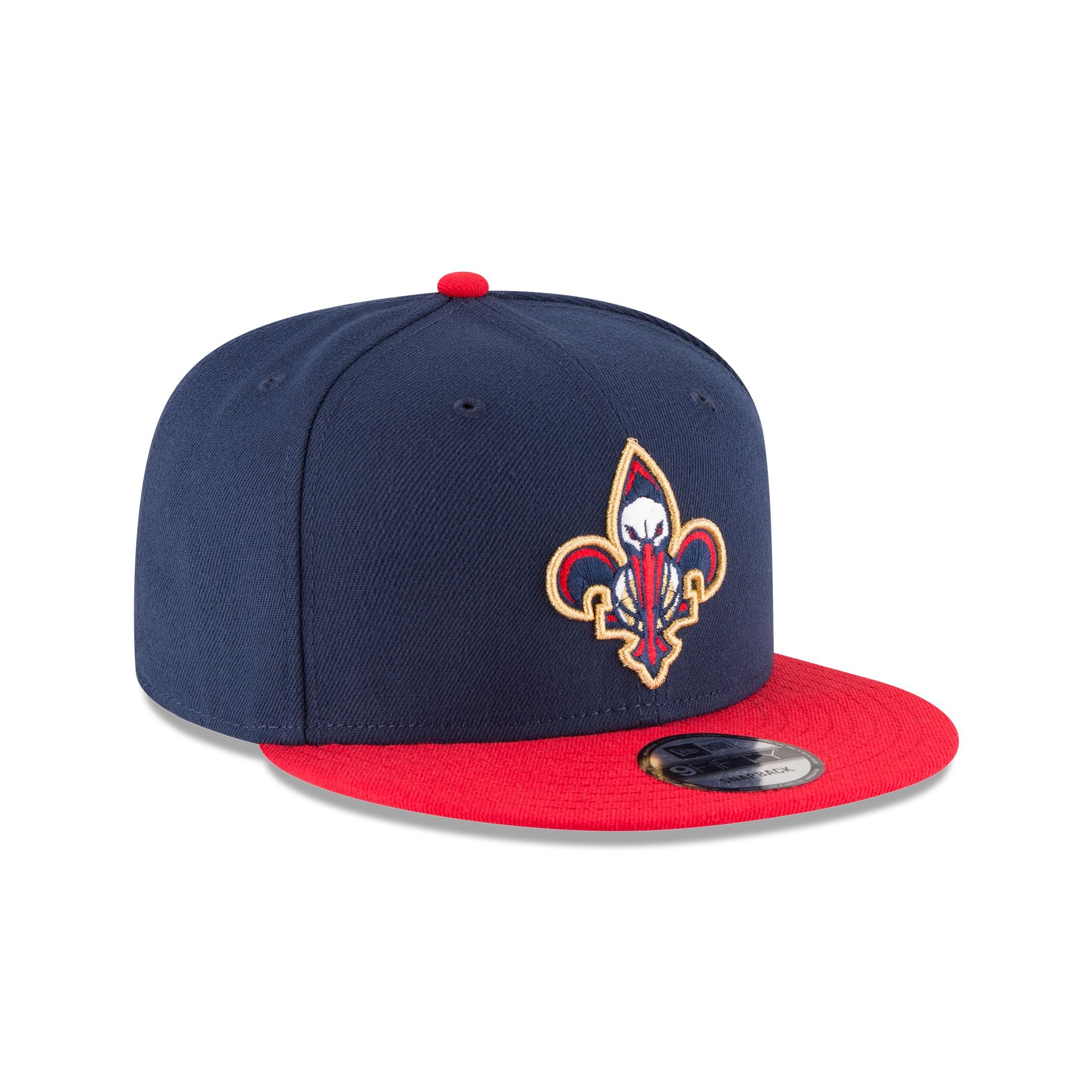 New Orleans Pelicans Basic Two Tone 9FIFTY Snapback Hat - Image 3