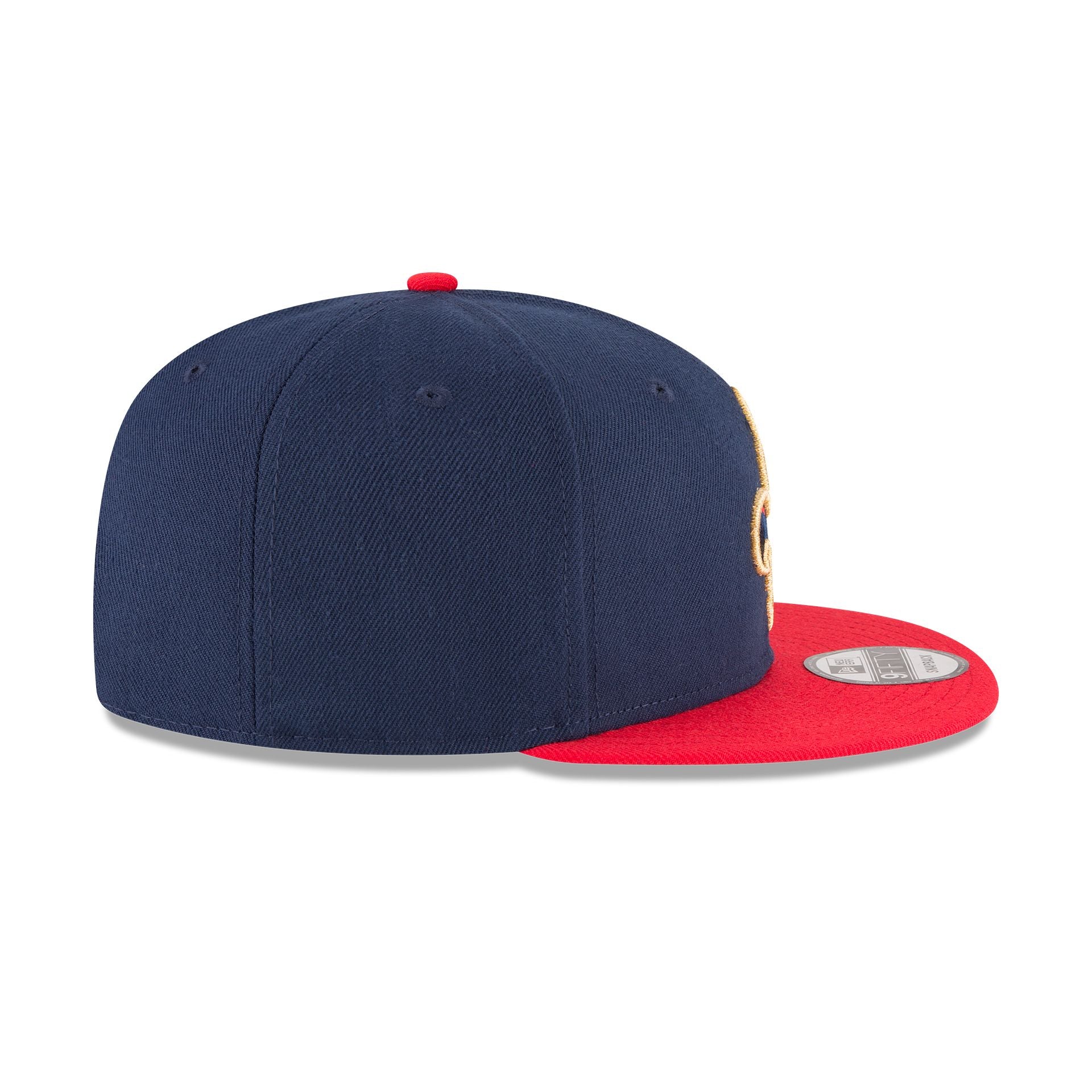 New Orleans Pelicans Basic Two Tone 9FIFTY Snapback Hat - Image 5