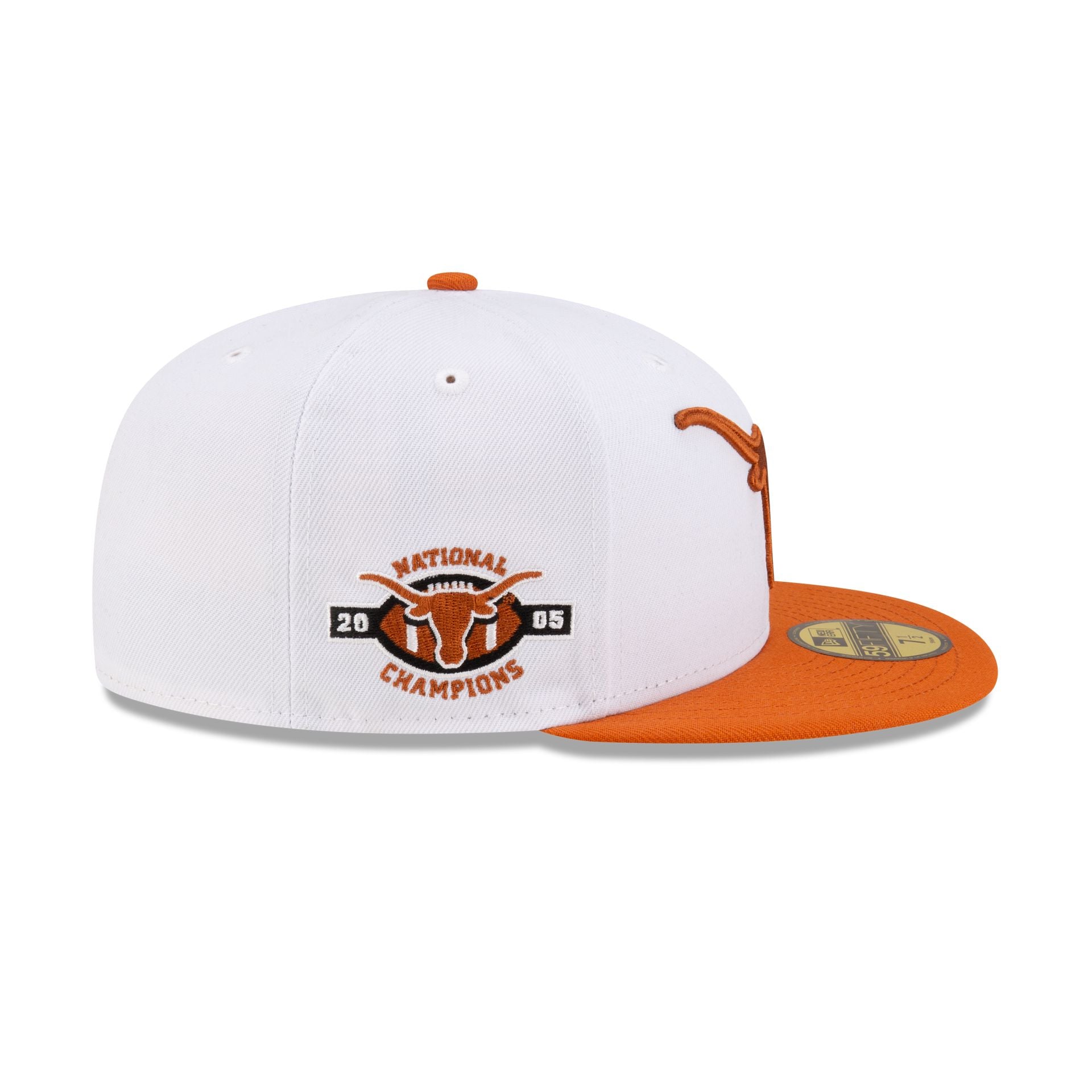 Texas Longhorns White 59FIFTY Fitted Hat - Image 4