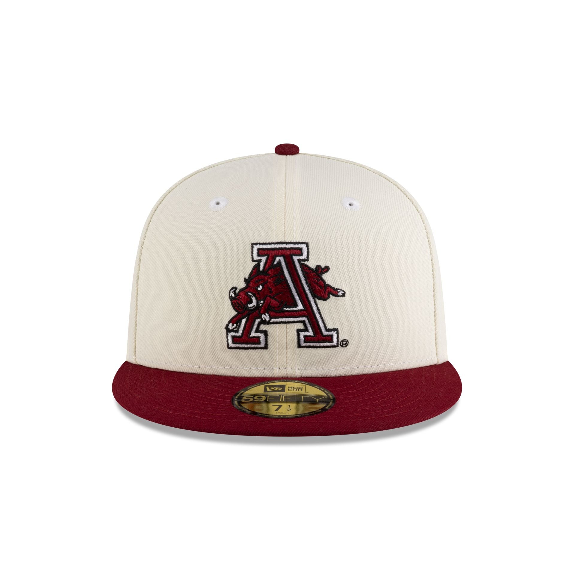 Arkansas Razorbacks College Vault Chrome 59FIFTY Fitted - Image 2