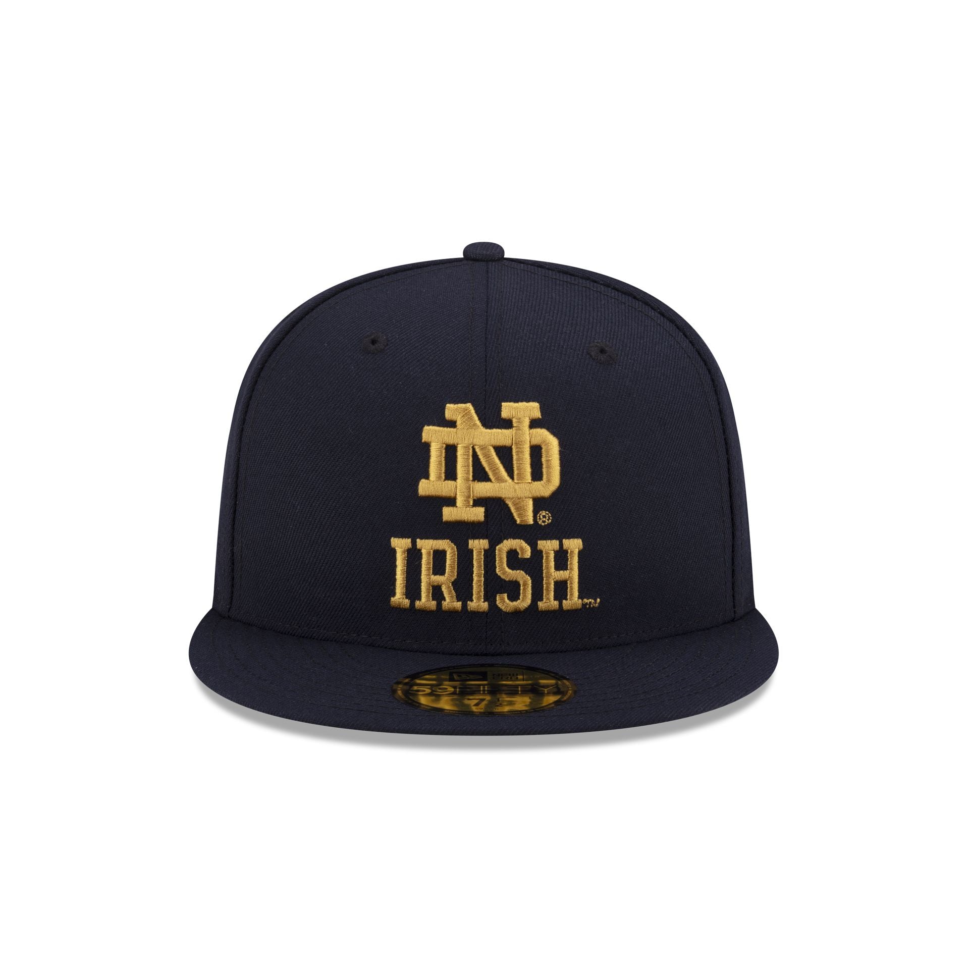 Notre Dame Fighting Irish Navy 59FIFTY Fitted Hat - Image 2
