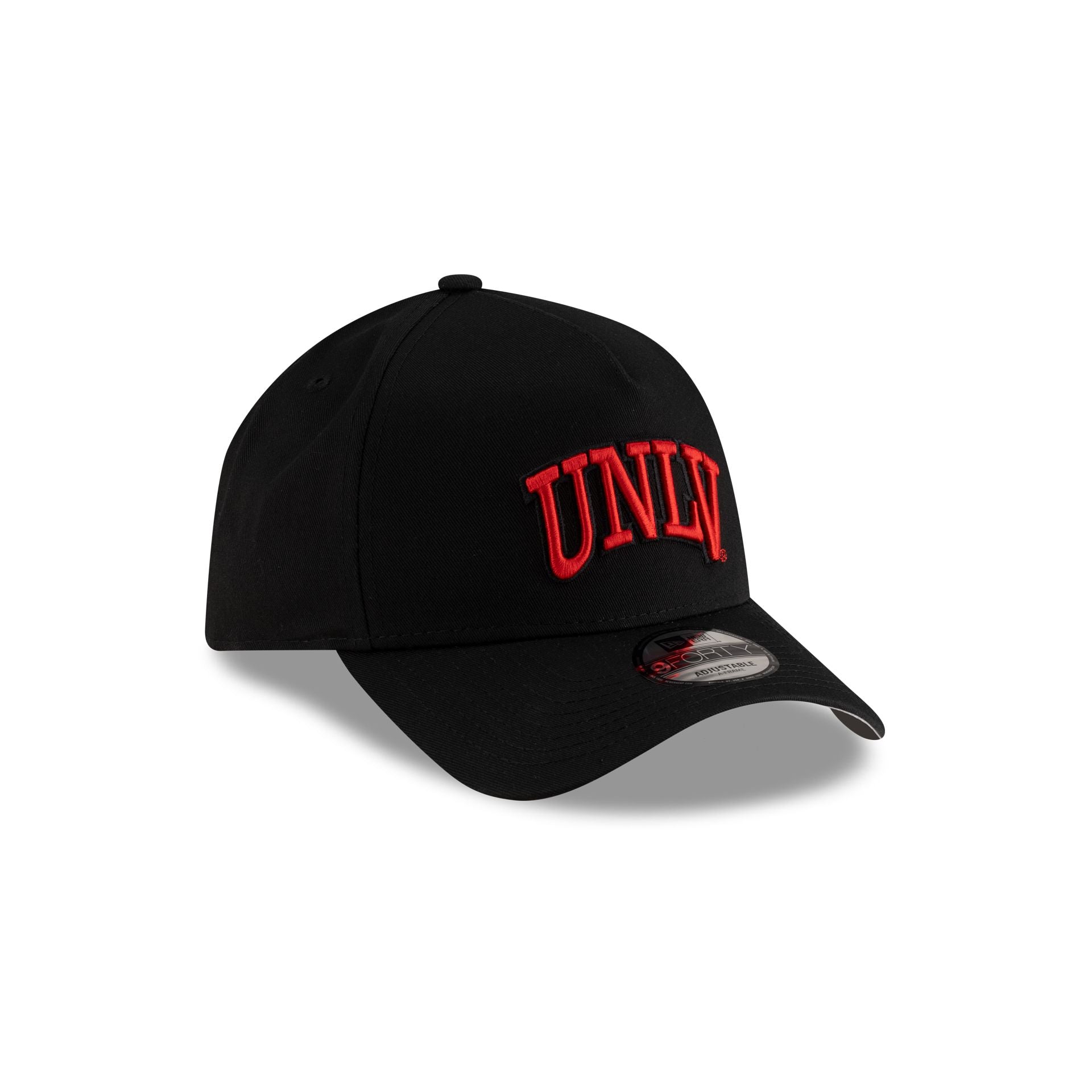 UNLV Runnin' Rebels Black 9FORTY A-Frame Snapback Hat - Image 3