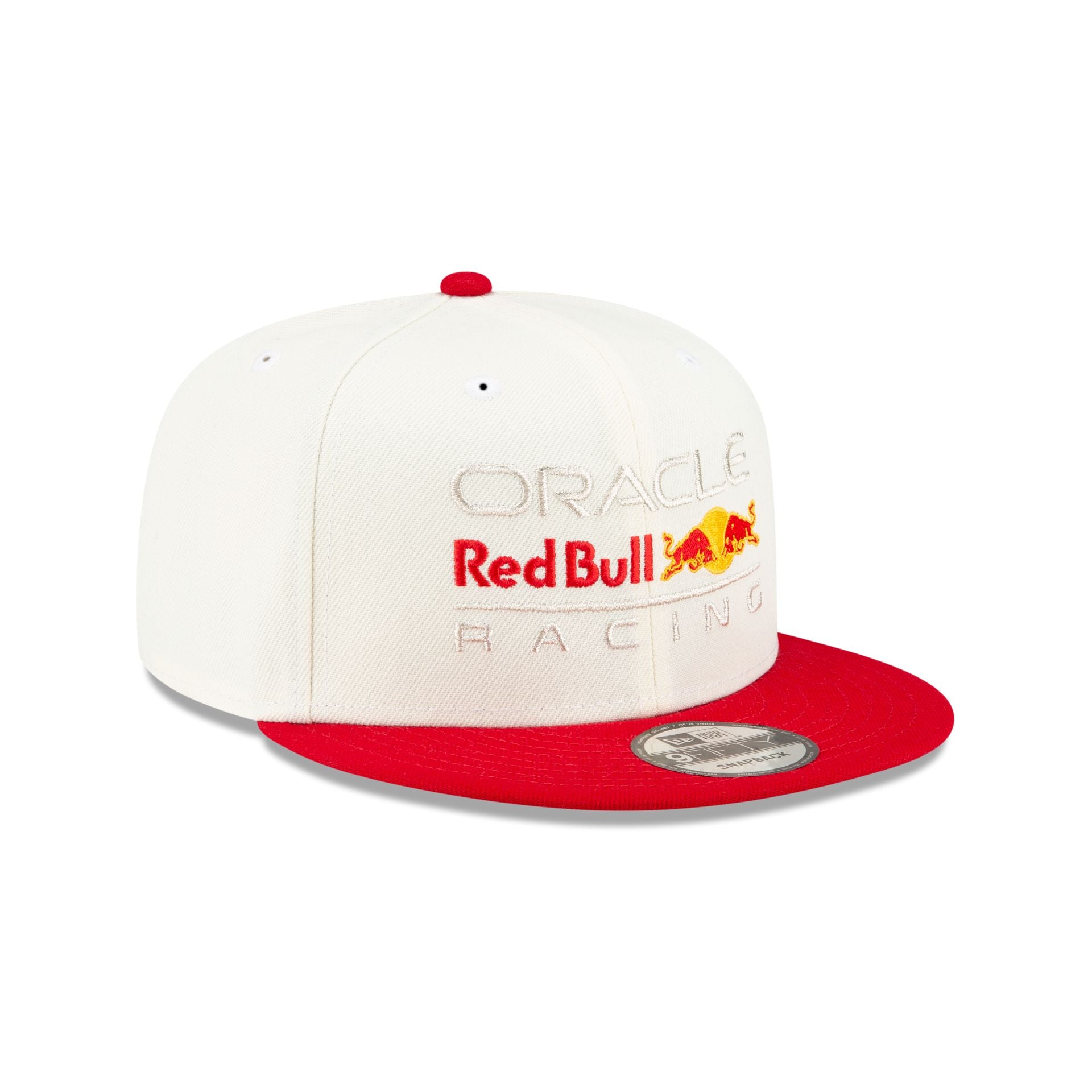Oracle Red Bull Racing Essential White 9FIFTY Snapback Hat - Image 3