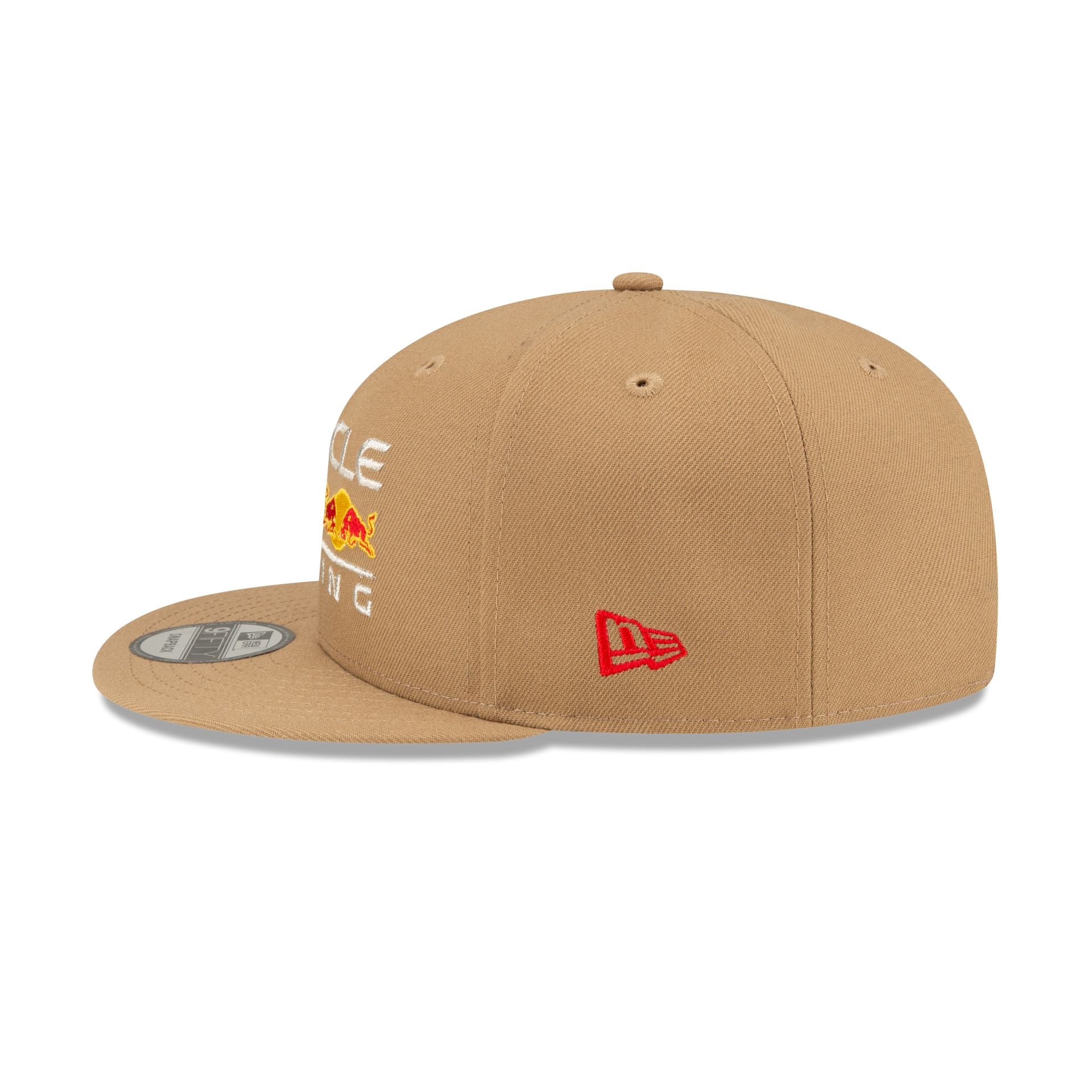 Oracle Red Bull Racing Essential Khaki 9FIFTY Snapback Hat - Image 4
