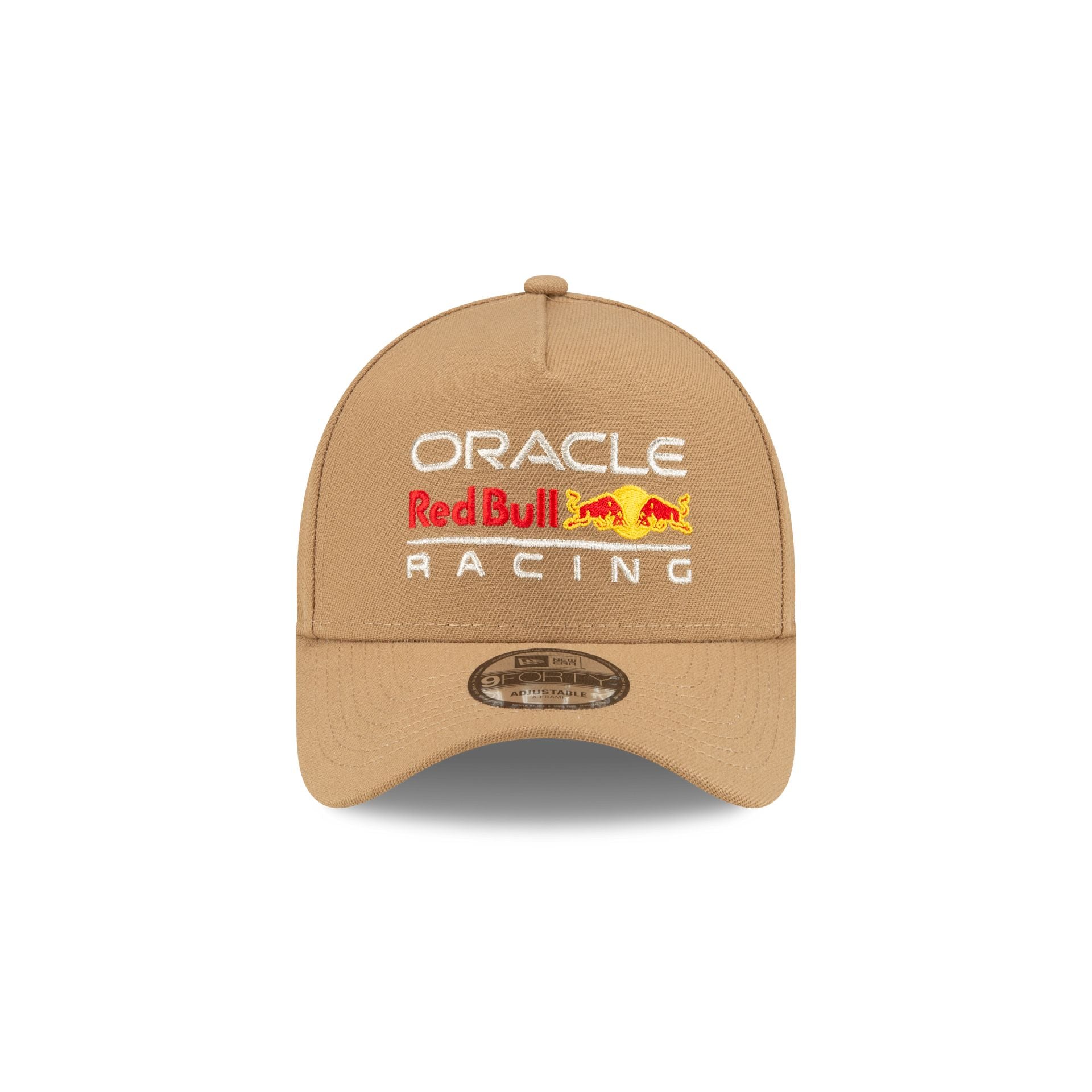 Oracle Red Bull Racing Essential Khaki 9FORTY A-Frame Snapback Hat - Image 2