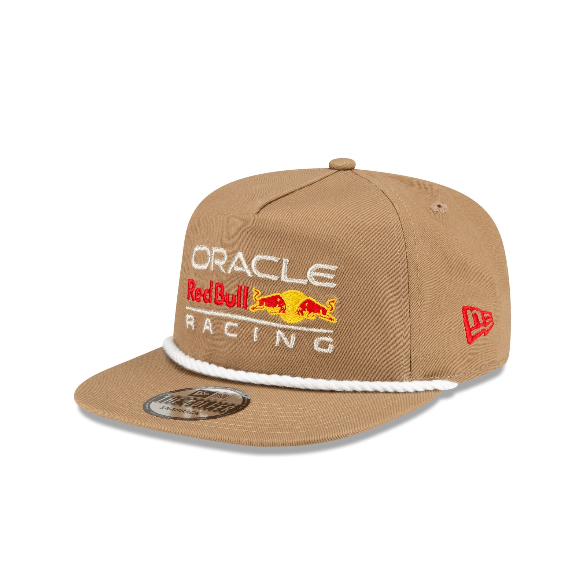 Oracle Red Bull Racing Essential Khaki Golfer Hat
