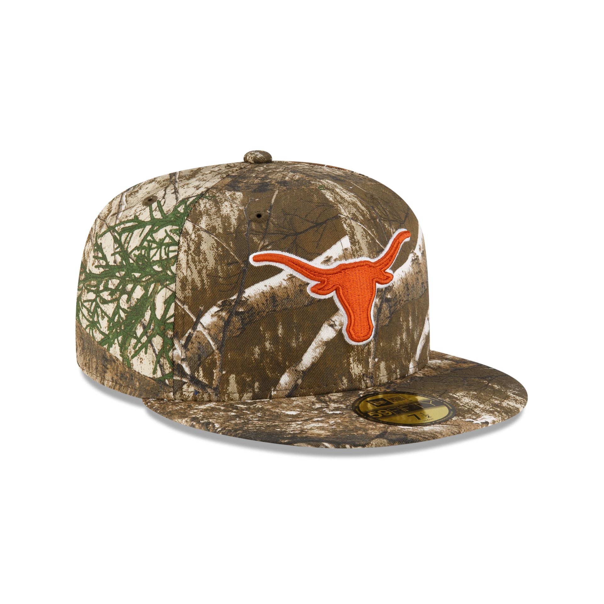 Texas Longhorns Camo 59FIFTY Fitted Hat - Image 3
