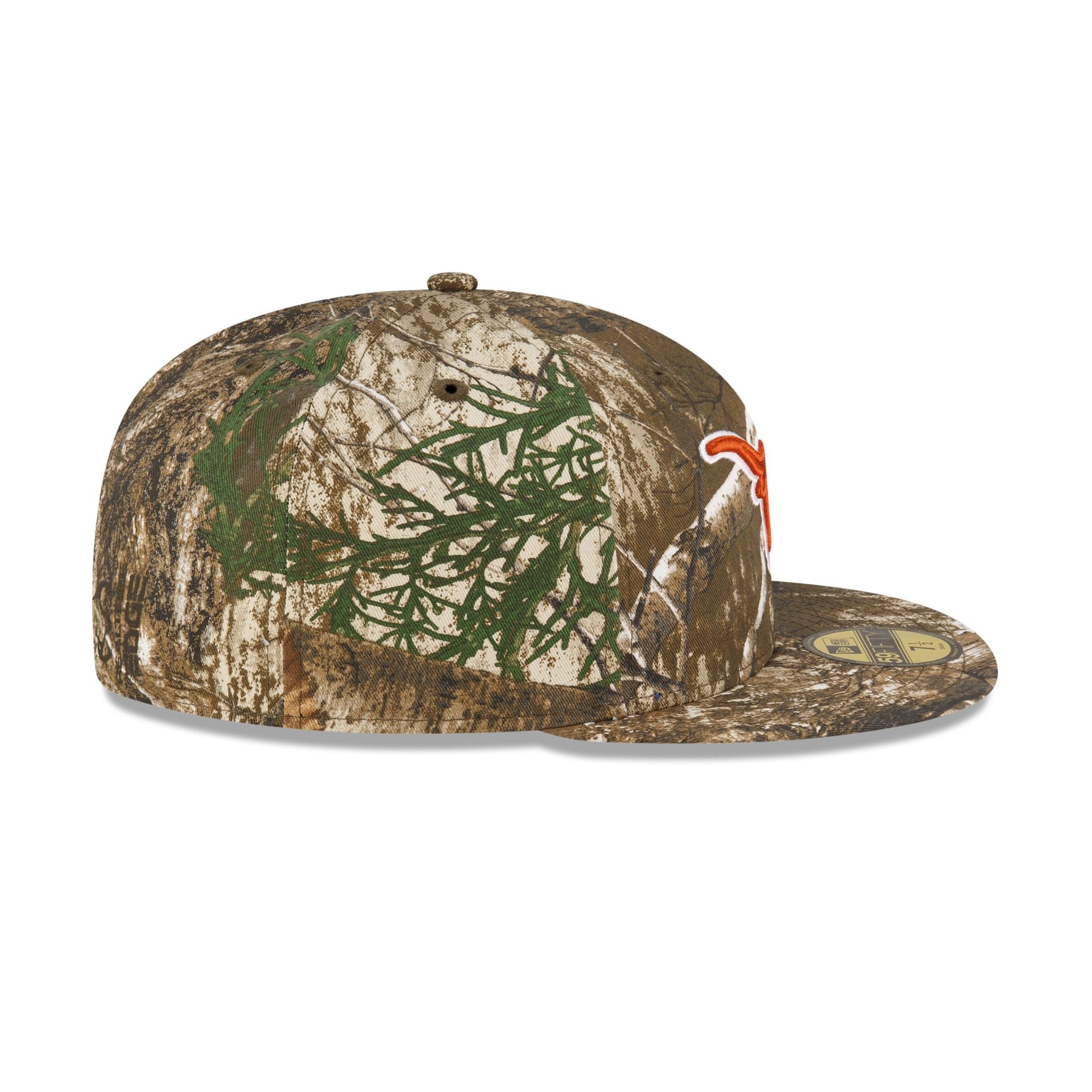 Texas Longhorns Camo 59FIFTY Fitted Hat - Image 5