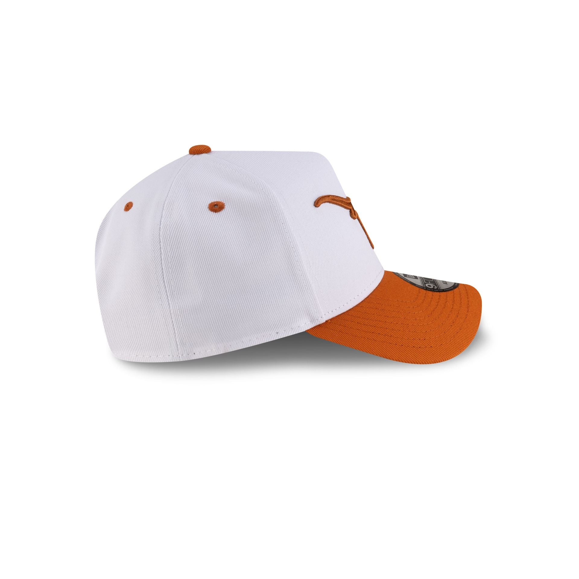 Texas Longhorns White 9FORTY A-Frame Snapback Hat - Image 5