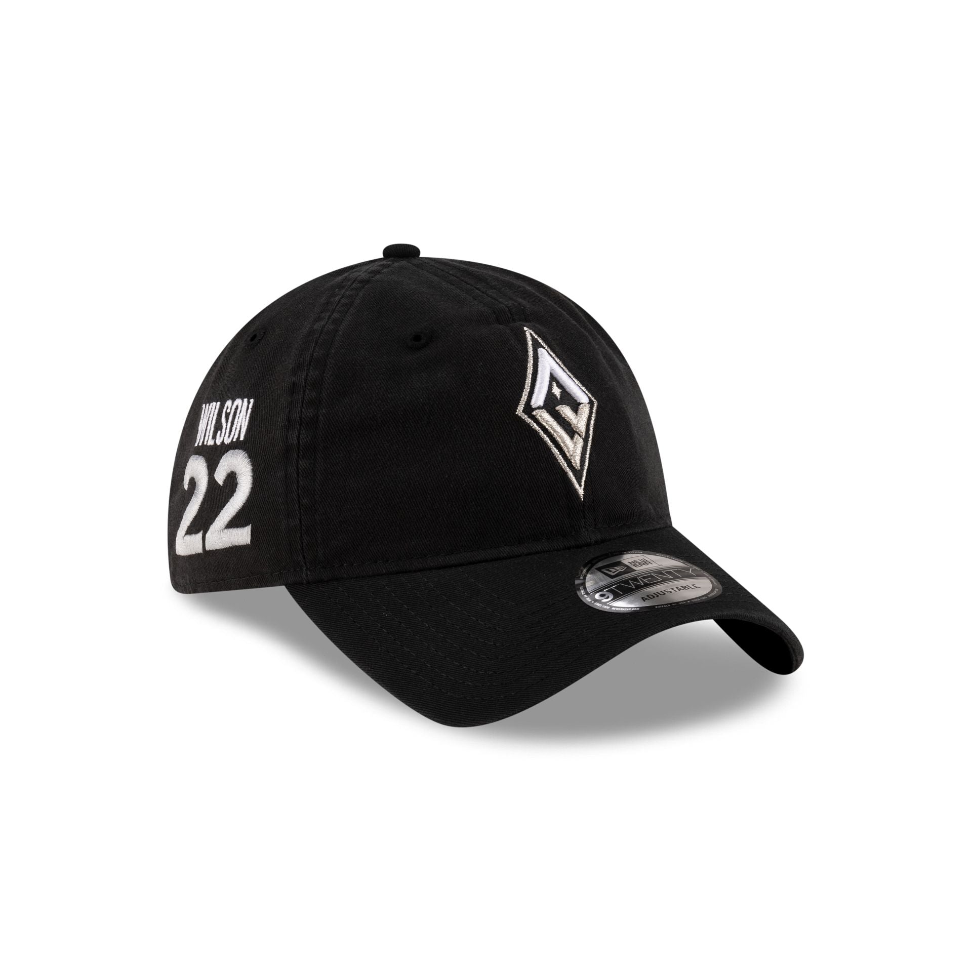 Las Vegas Aces A'ja Wilson Black 9TWENTY Adjustable Hat