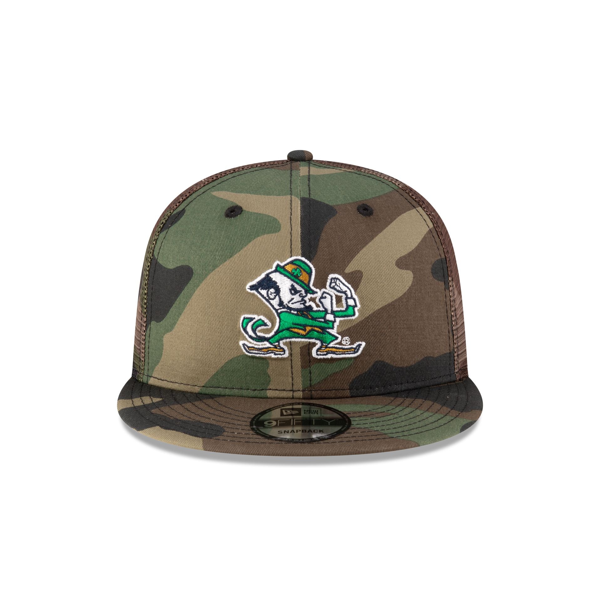 Notre Dame Fighting Irish Camo 9FIFTY Trucker Hat - Image 2