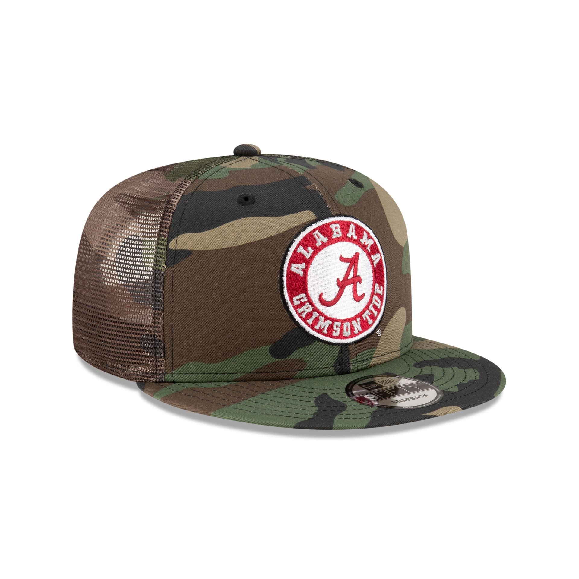 Alabama Crimson Tide Camo 9FIFTY Trucker Hat - Image 3