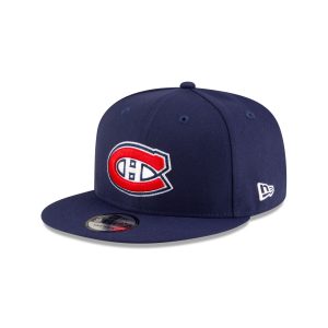 Montreal Canadiens Navy 9FIFTY Snapback Hat