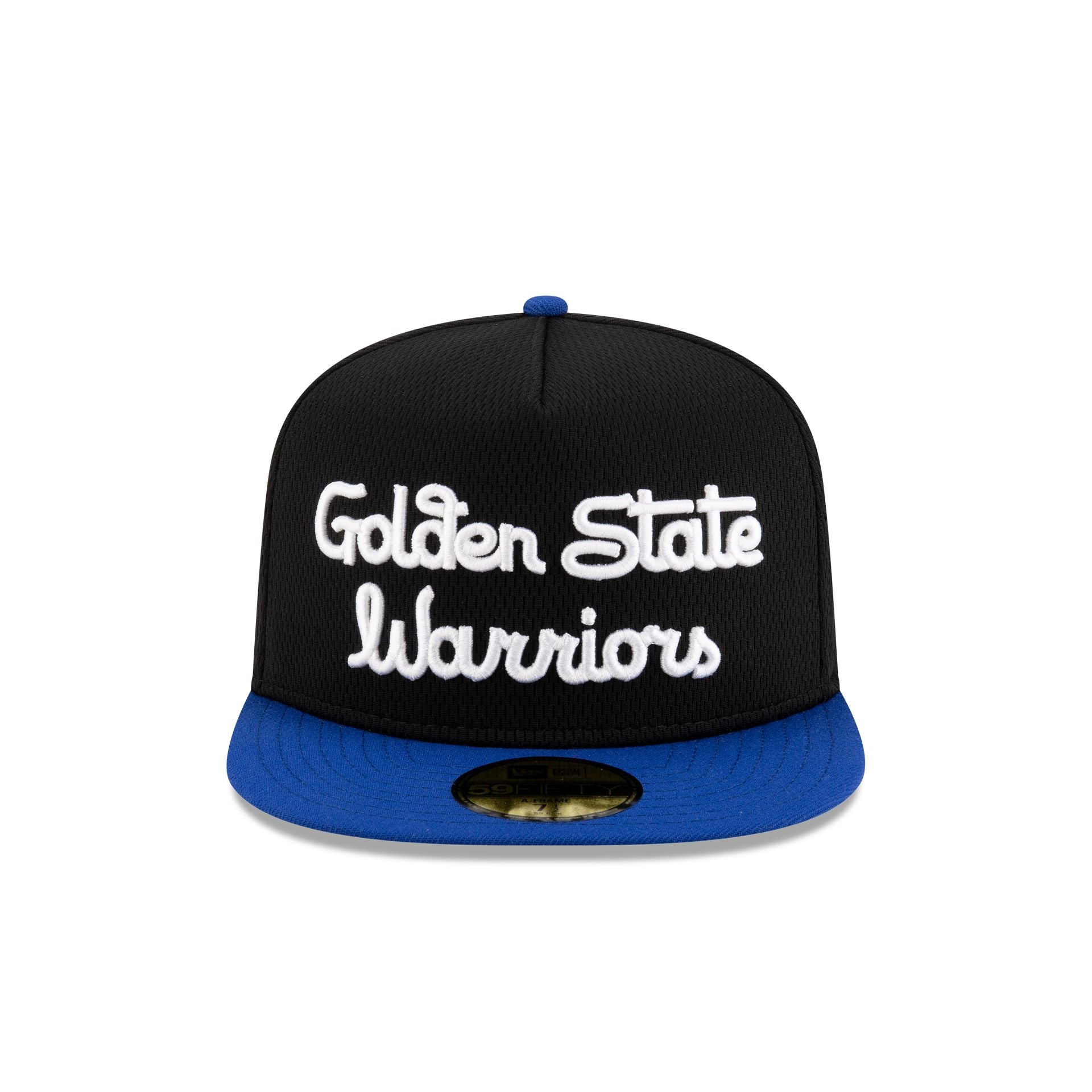 Golden State Warriors Dashmark Mesh 59FIFTY A-Frame Fitted Hat - Image 2