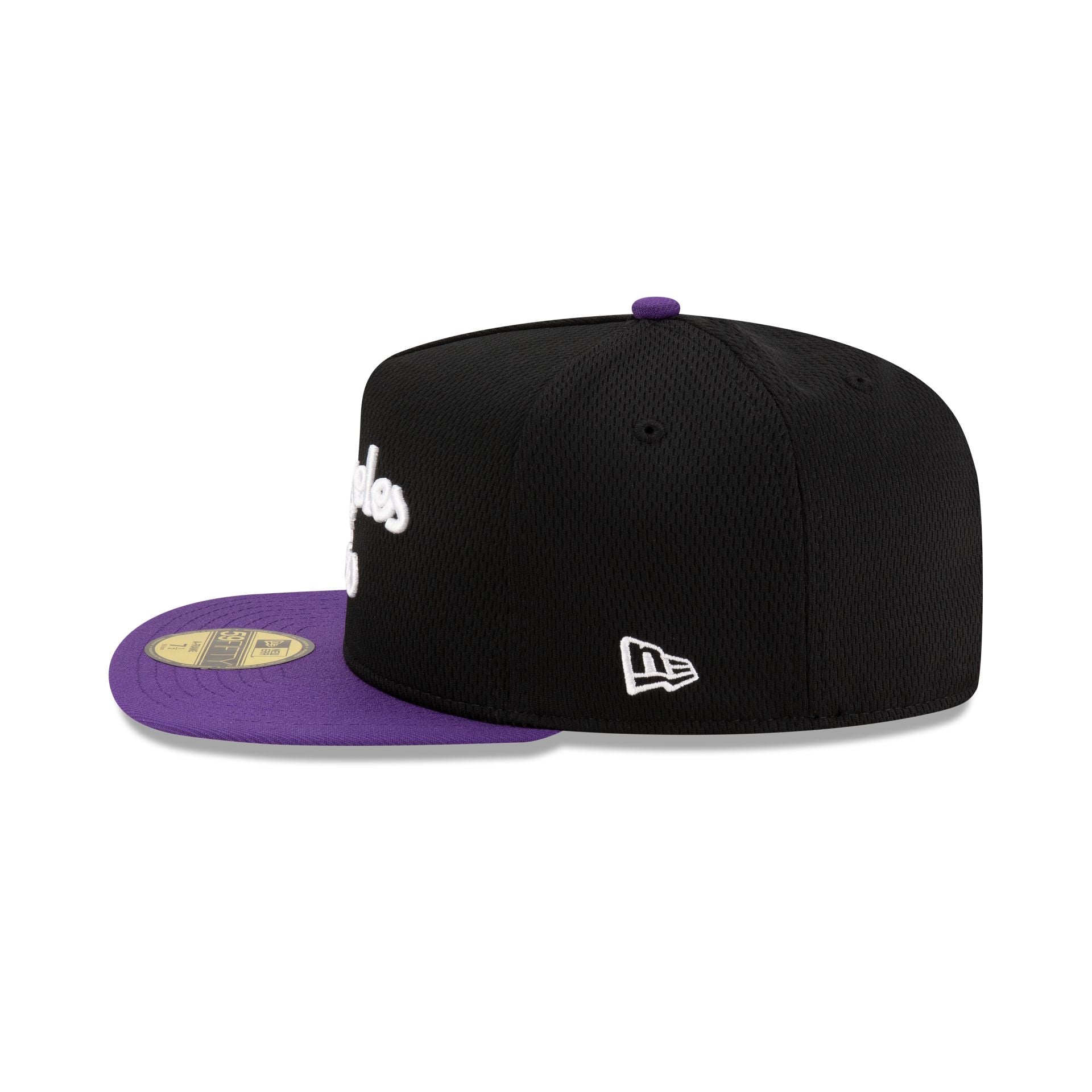 Los Angeles Lakers Dashmark Mesh 59FIFTY A-Frame Fitted Hat - Image 4