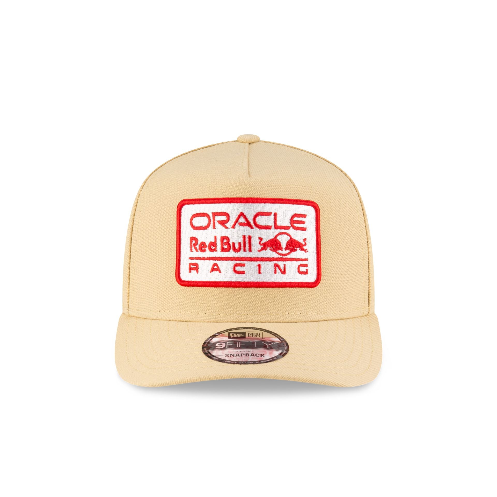 Oracle Red Bull Racing Light Gold 9FIFTY A-Frame Snapback Hat - Image 2