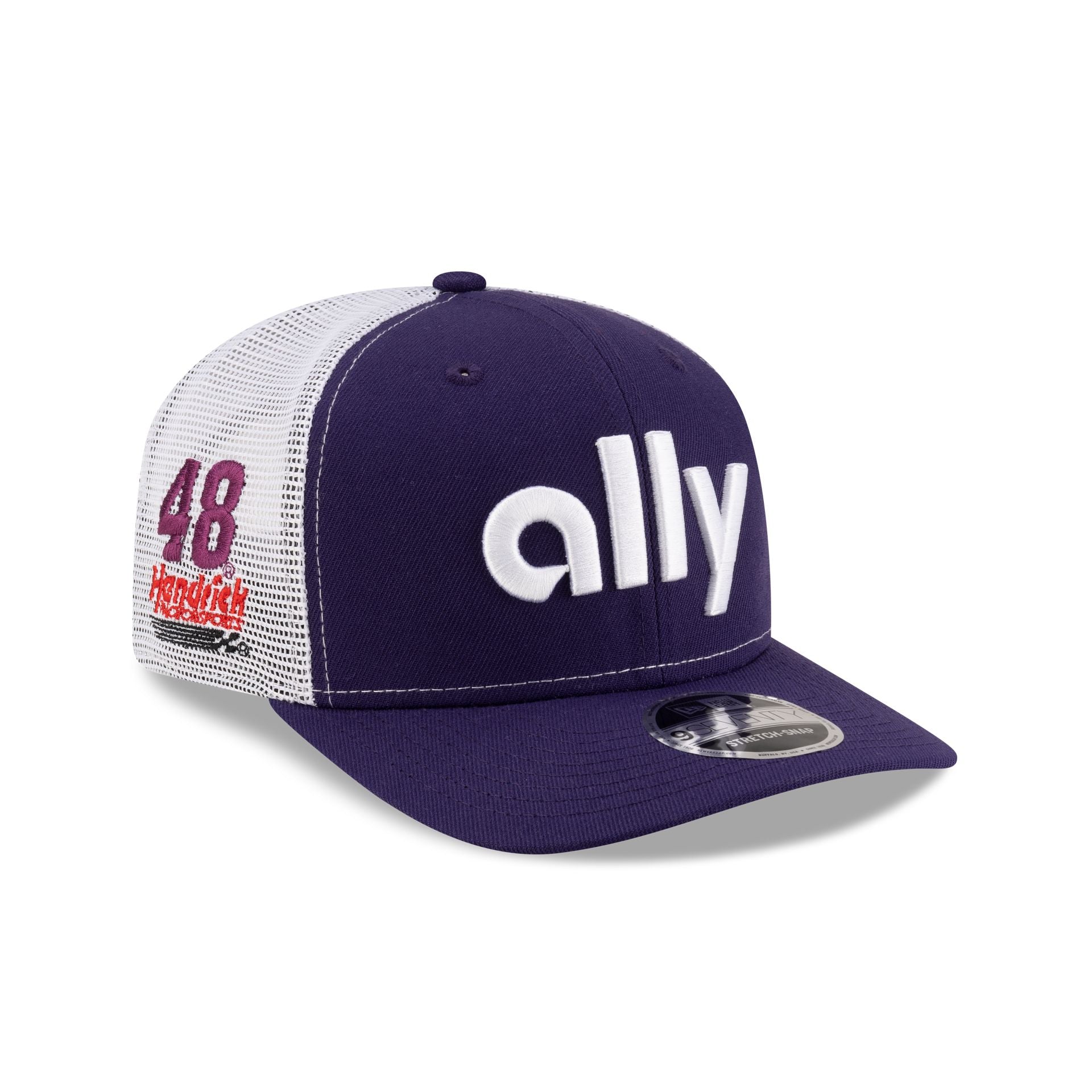 Hendrick Motorsports Alex Bowman Ally Partner 9SEVENTY Stretch-Snap Trucker Hat
