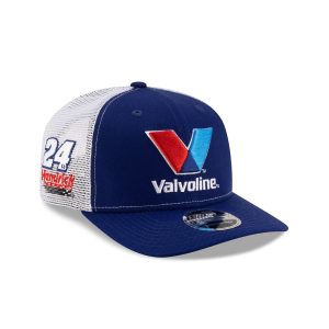 Hendrick Motorsports William Byron Valvoline Partner 9SEVENTY Stretch-Snap Trucker Hat