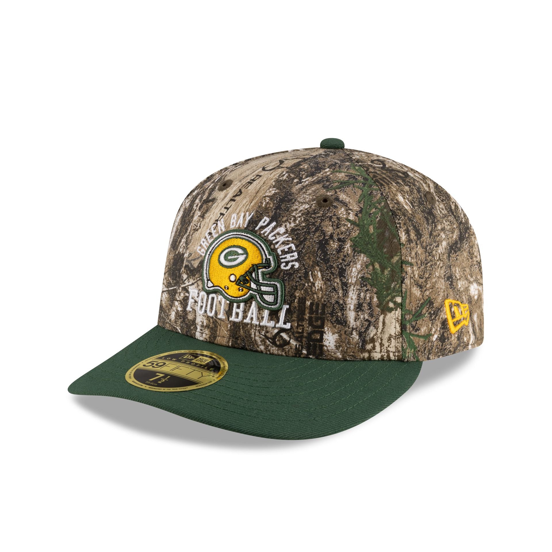 Just Caps Realtree Green Bay Packers Low Profile 59FIFTY Fitted Hat - Image 3