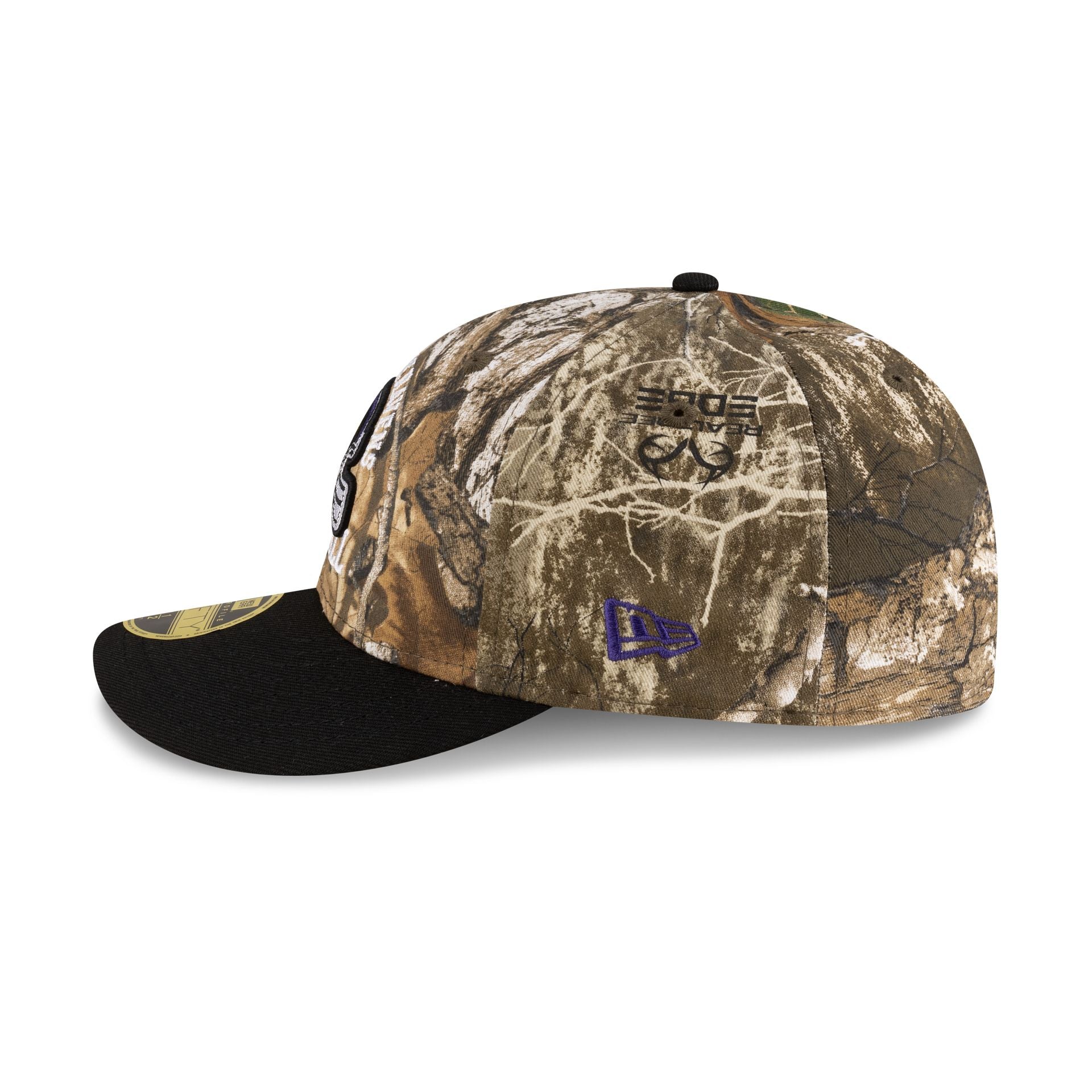 Just Caps Realtree Baltimore Ravens Low Profile 59FIFTY Fitted Hat - Image 5