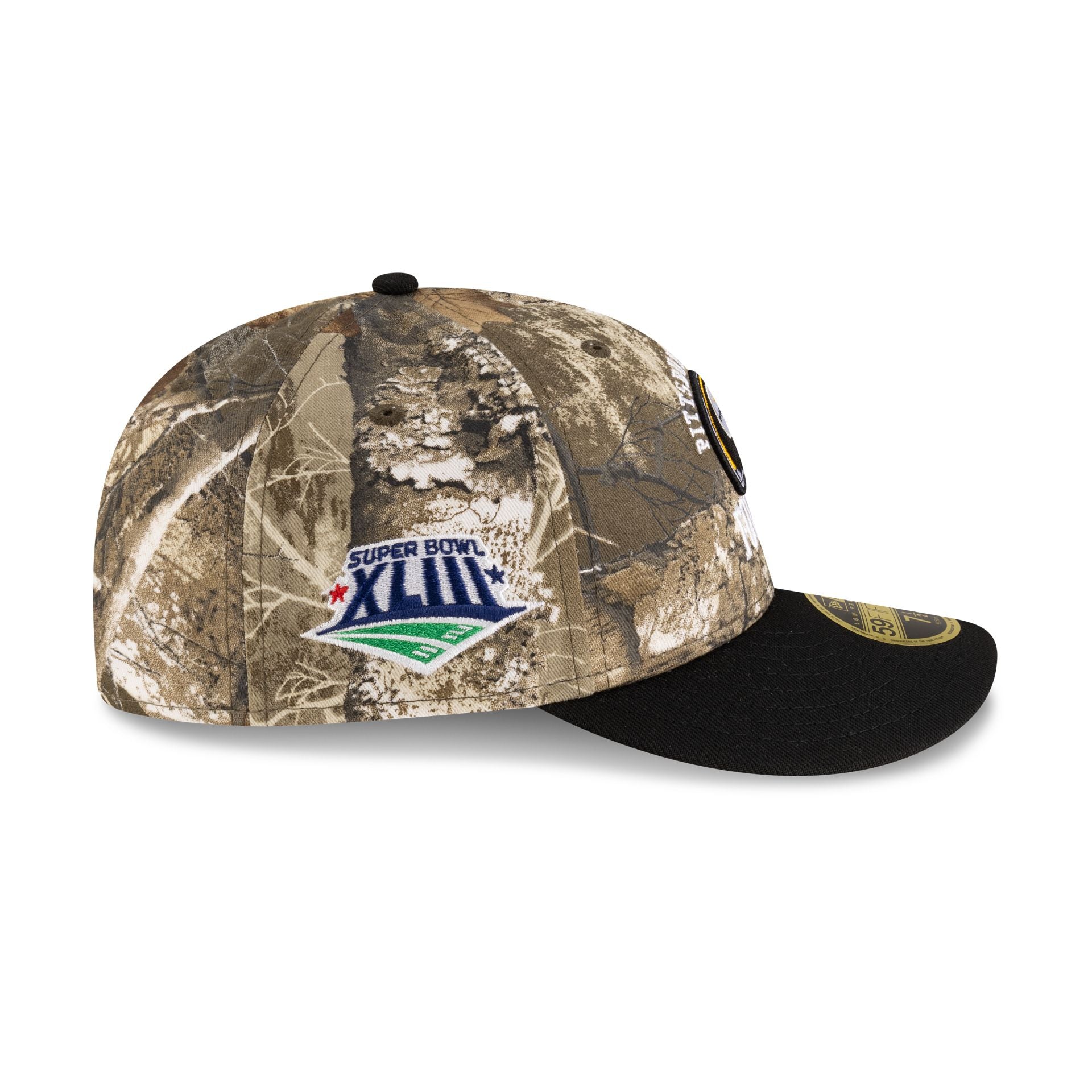 Just Caps Realtree Pittsburgh Steelers Low Profile 59FIFTY Fitted Hat - Image 4