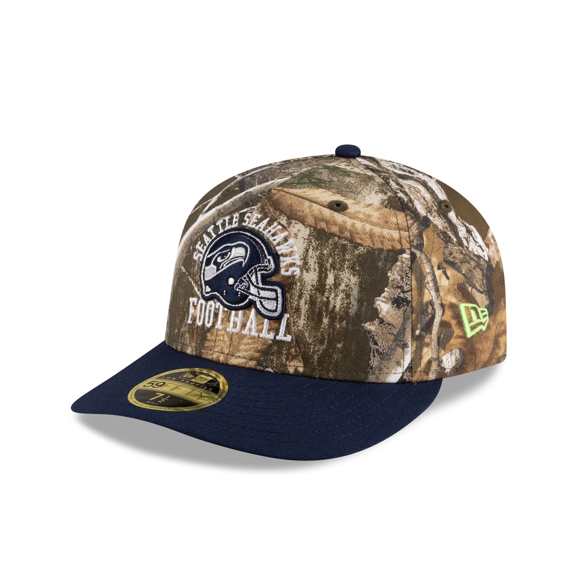 Just Caps Realtree Seattle Seahawks Low Profile 59FIFTY Fitted Hat - Image 3