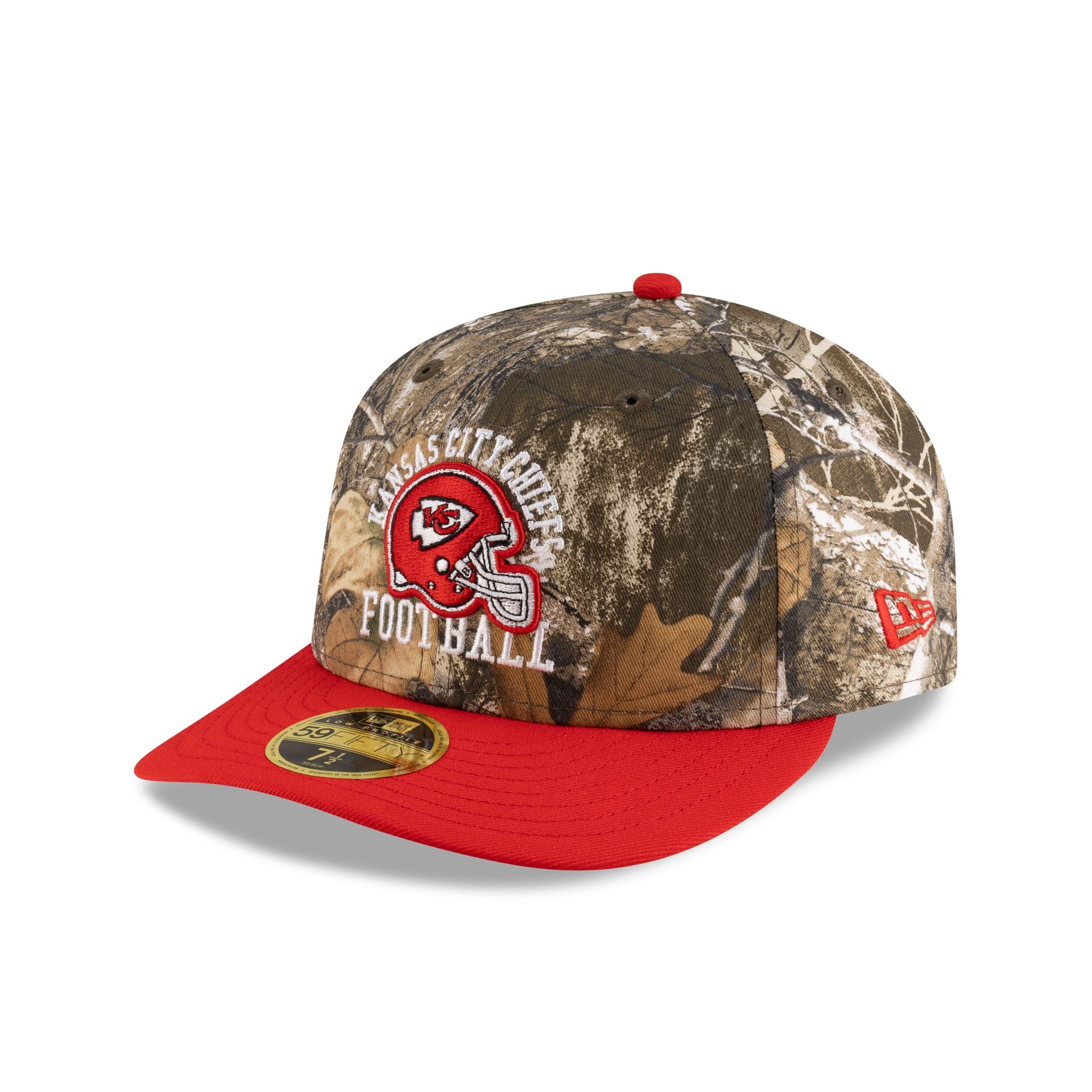 Just Caps Realtree Kansas City Chiefs Low Profile 59FIFTY Fitted Hat - Image 3