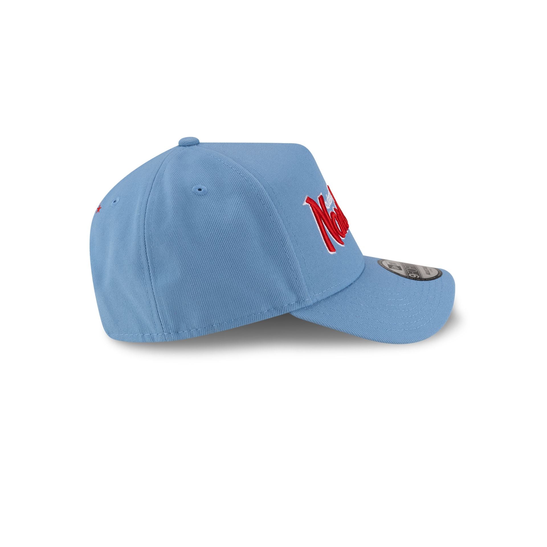Quebec Nordiques Sky Blue 9FORTY A-Frame Snapback Hat - Image 5