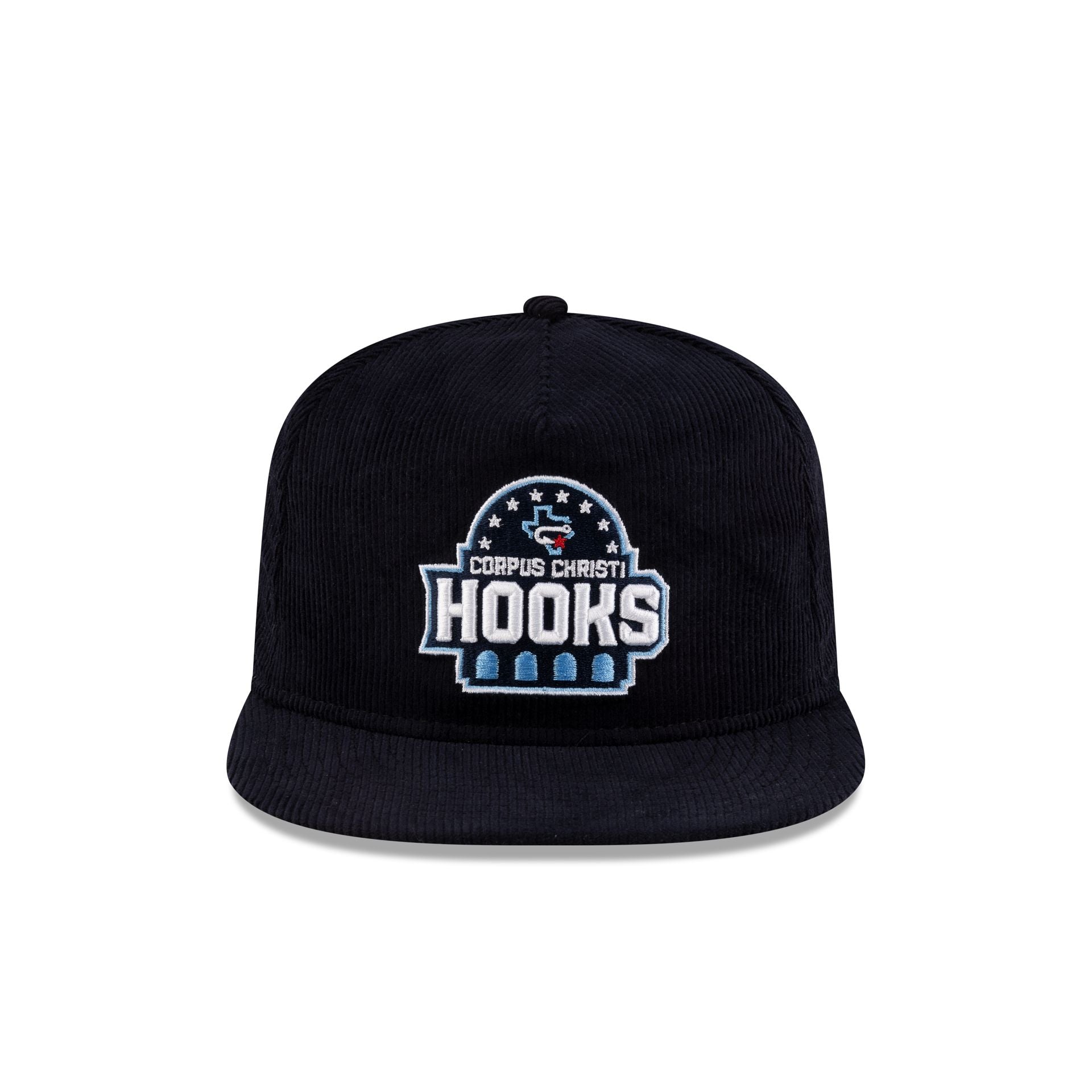 Corpus Cristi Hooks Navy Corduroy Golfer Hat - Image 2