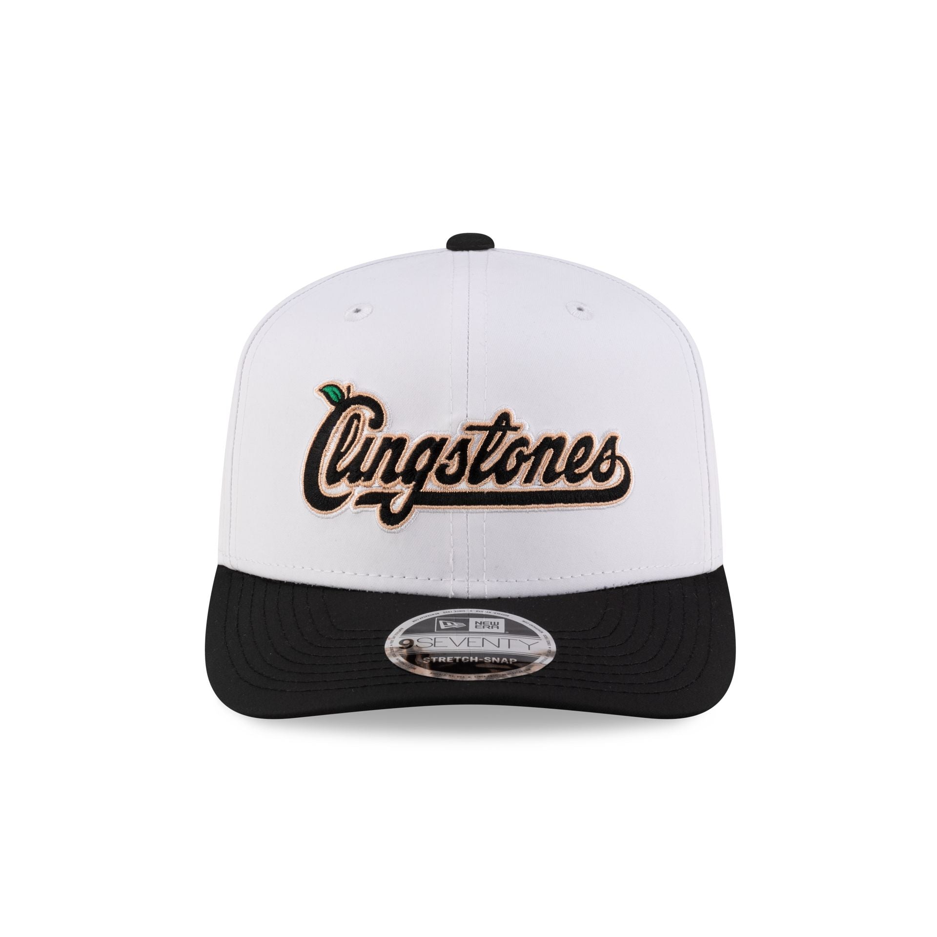 Columbus Clingstones Optic White 9SEVENTY Stretch-Snap Hat - Image 2
