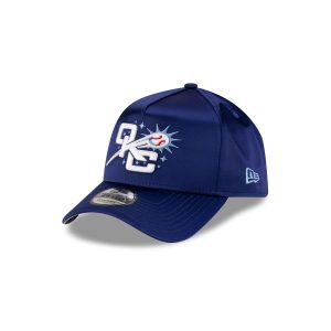 Oklahoma City Comets Dark Royal Satin 9FORTY A-Frame Snapback Hat