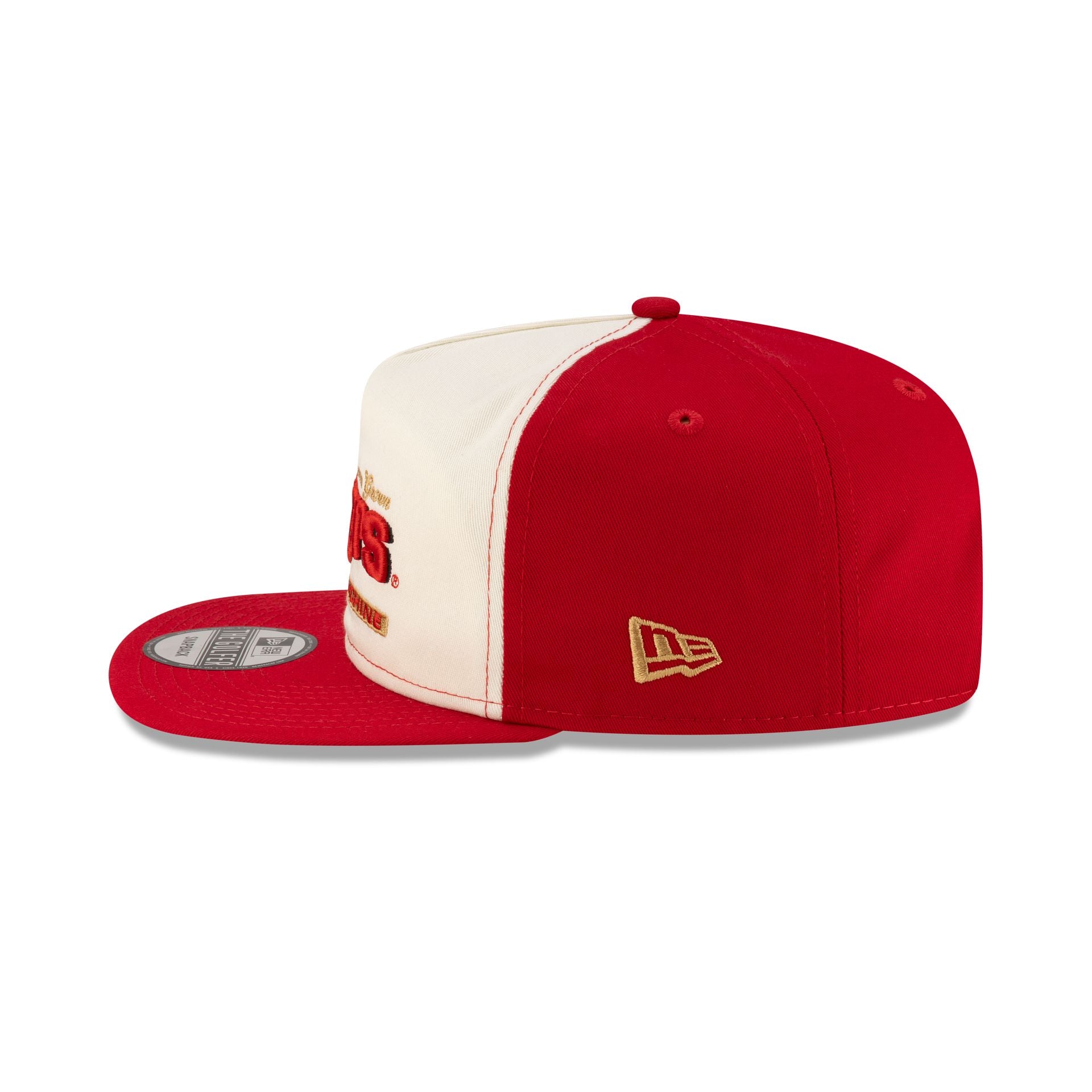 Hendrick Motorsports Tim Richmond #25 Folgers Scarlet Golfer Hat - Image 4