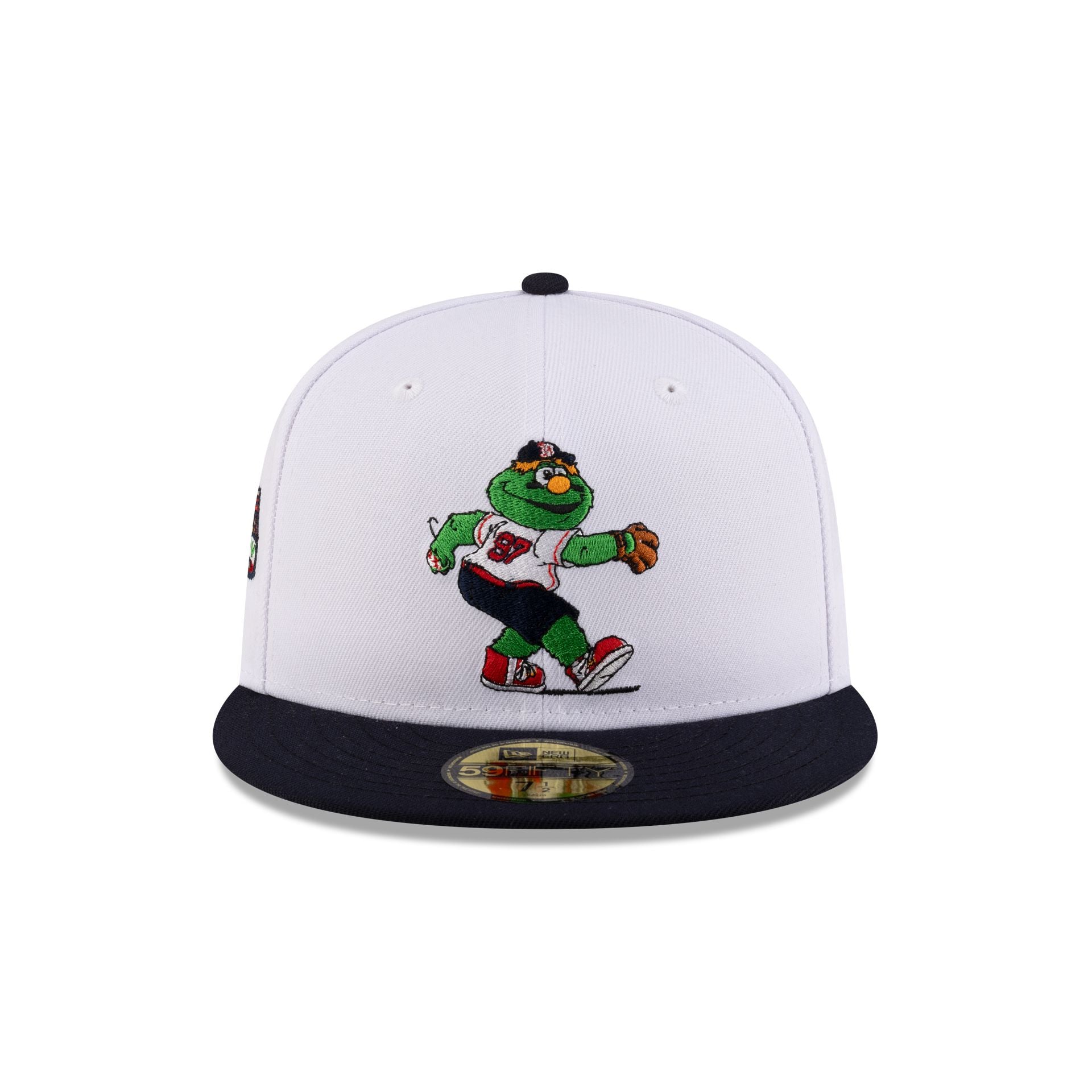 Boston Red Sox Mascot White 59FIFTY Fitted Hat - Image 2