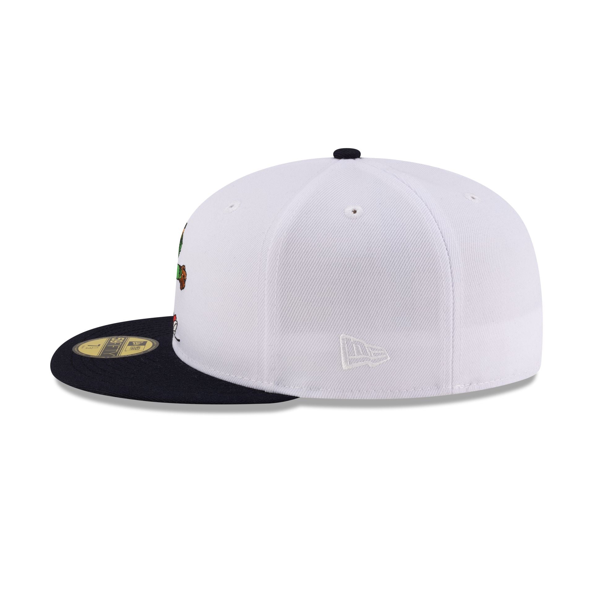 Boston Red Sox Mascot White 59FIFTY Fitted Hat - Image 5