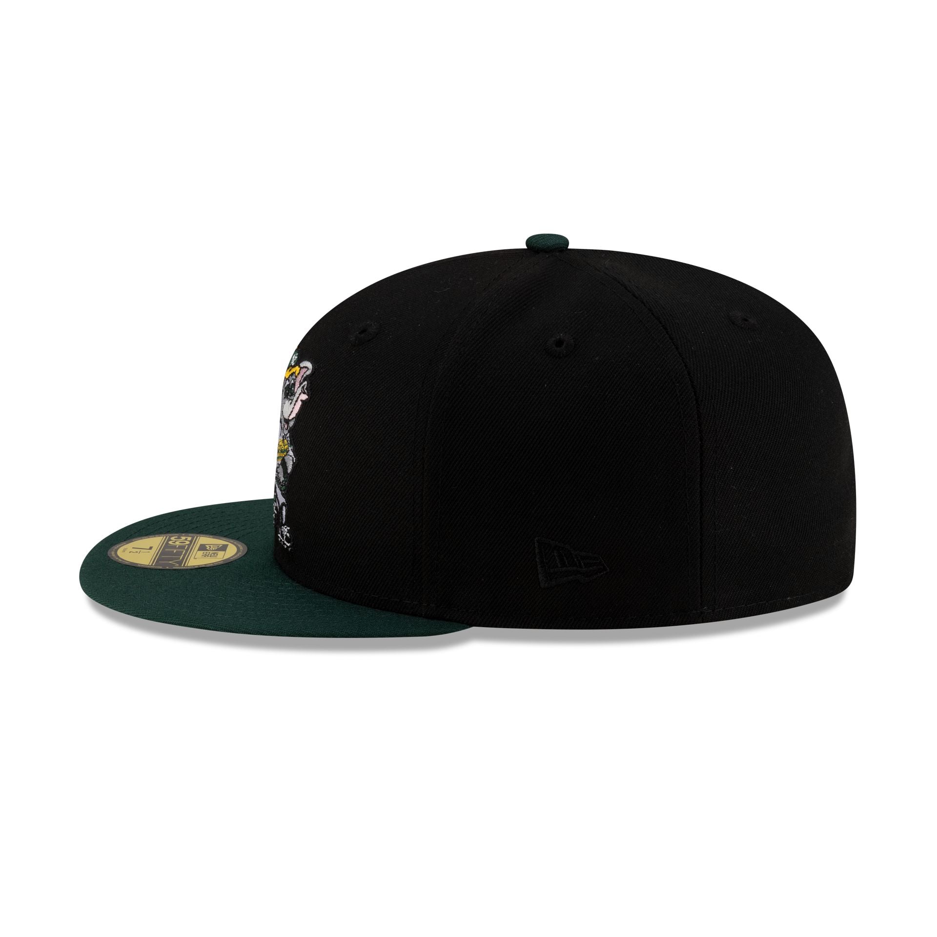 Athletics Mascot Black 59FIFTY Fitted Hat - Image 5