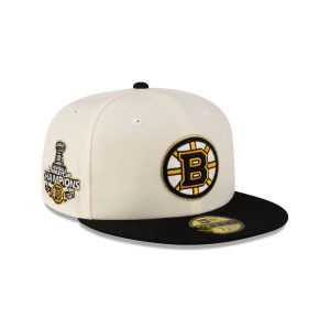 Just Caps Stanley Cup Champions Boston Bruins 59FIFTY Fitted Hat