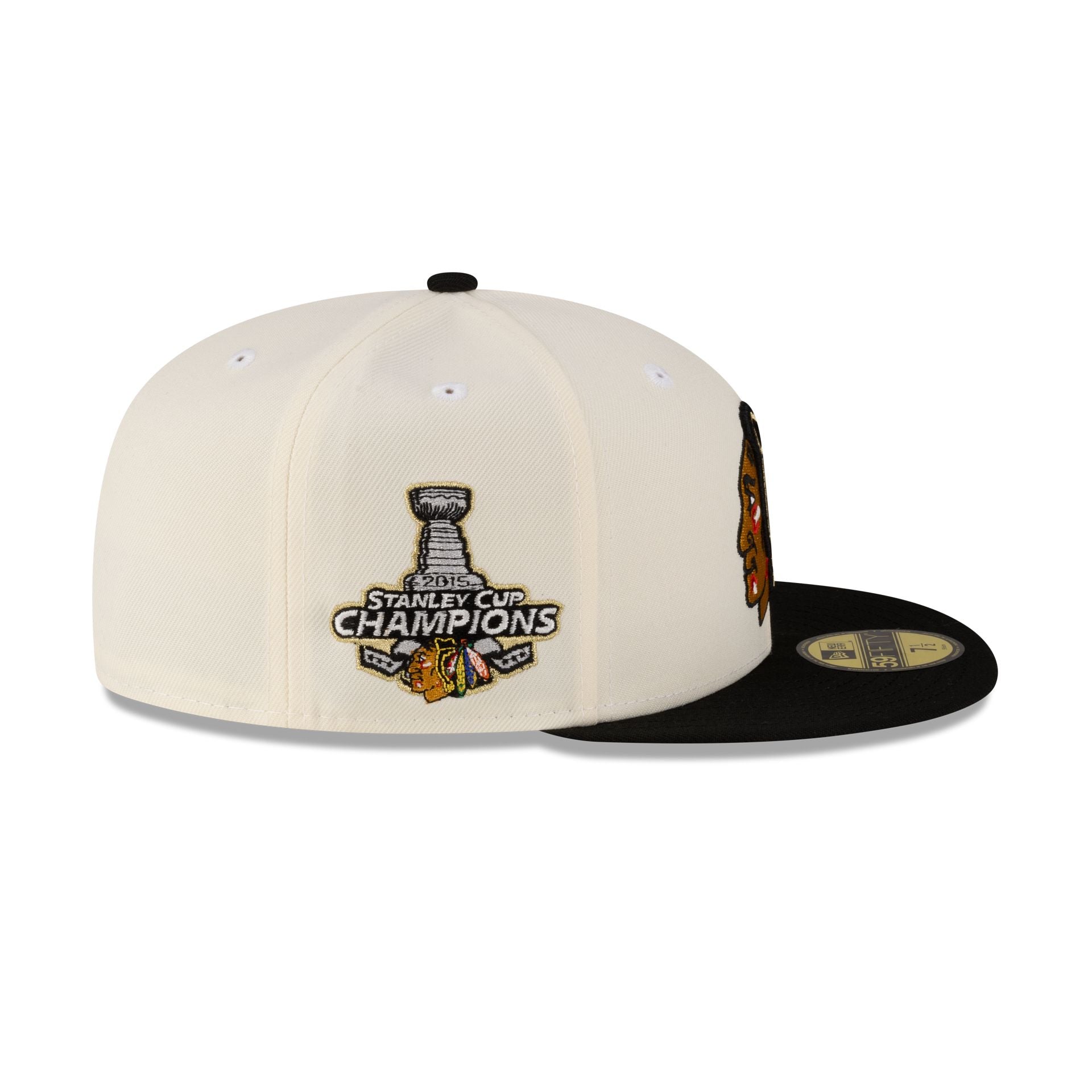 Just Caps Stanley Cup Champions Chicago Blackhawks 59FIFTY Fitted Hat - Image 4