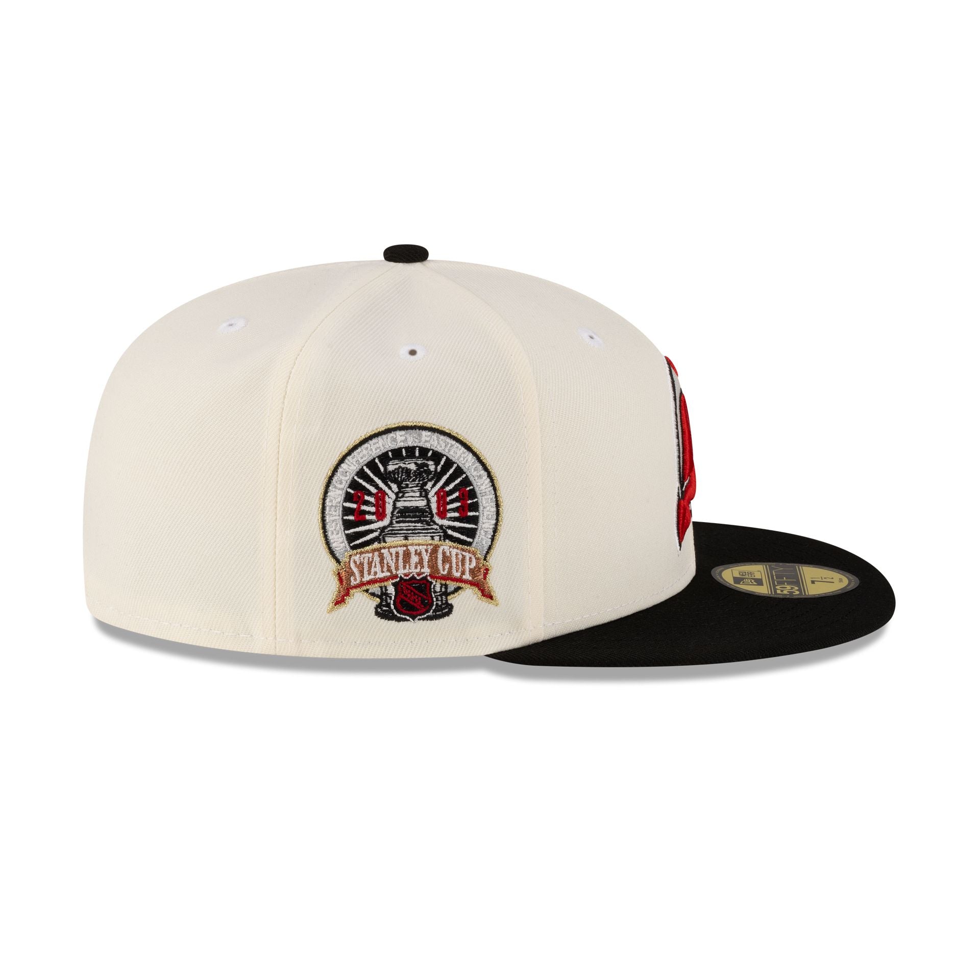 Just Caps Stanley Cup Champions New Jersey Devils 59FIFTY Fitted Hat - Image 4