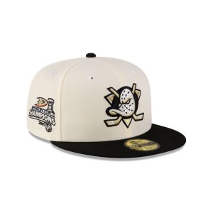 Just Caps Stanley Cup Champions Anaheim Ducks 59FIFTY Fitted Hat