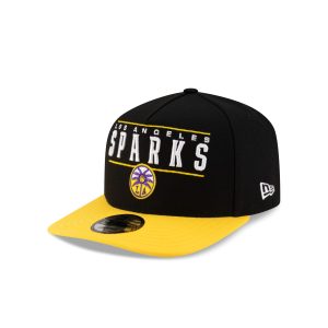 Los Angeles Sparks 2025 Draft 9FIFTY A-Frame Snapback Hat