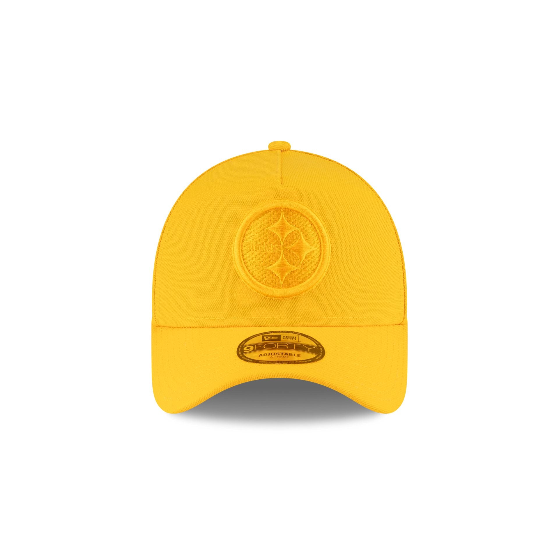 Pittsburgh Steelers Gold 9FORTY A-Frame Snapback Hat - Image 2
