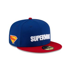 Superman Wordmark 59FIFTY Fitted Hat