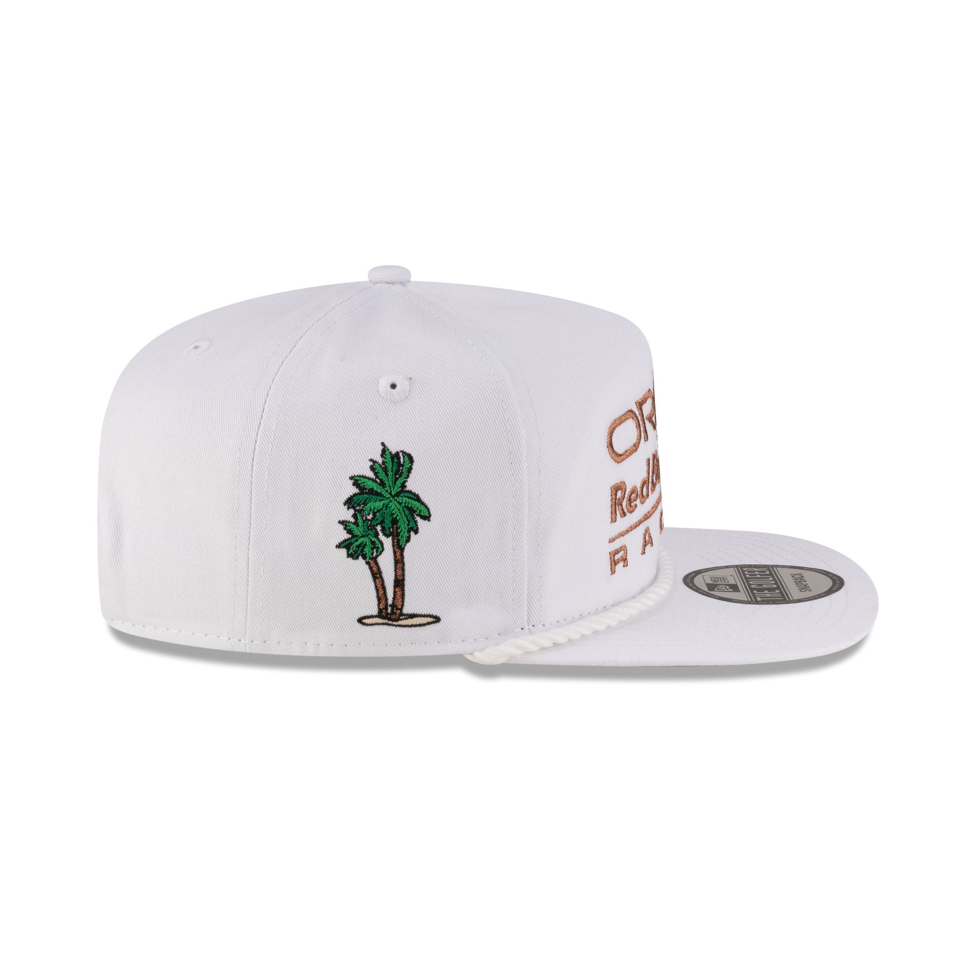Oracle Red Bull Racing White Copper Golfer Hat - Image 4