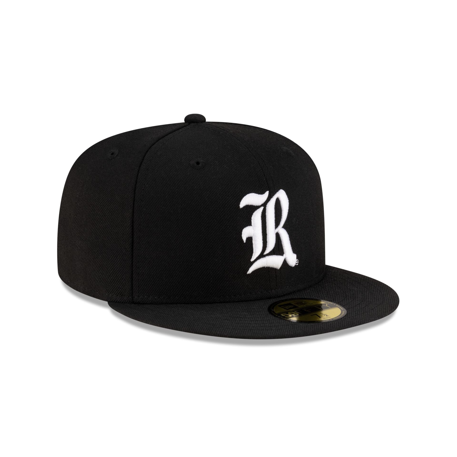 Just Caps Gothic Script Rice University Owls 59FIFTY Fitted Hat - Image 3