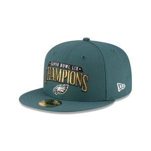 Philadelphia Eagles Super Bowl LIX Champions 9FIFTY Snapback Hat