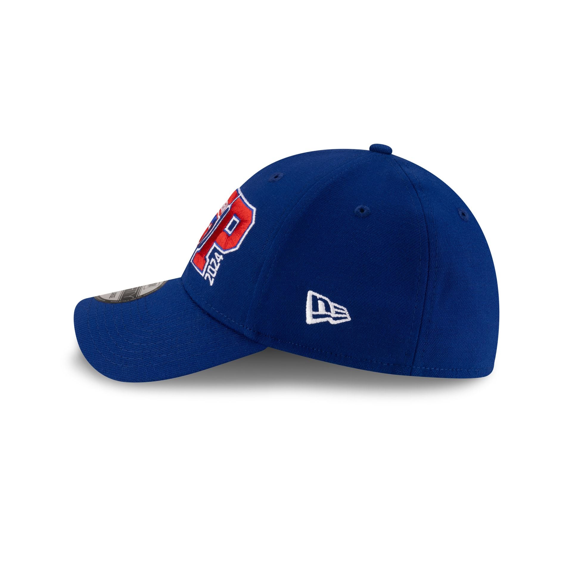 Buffalo Bills Josh Allen MVP Royal Blue 39THIRTY Stretch Fit Hat - Image 5