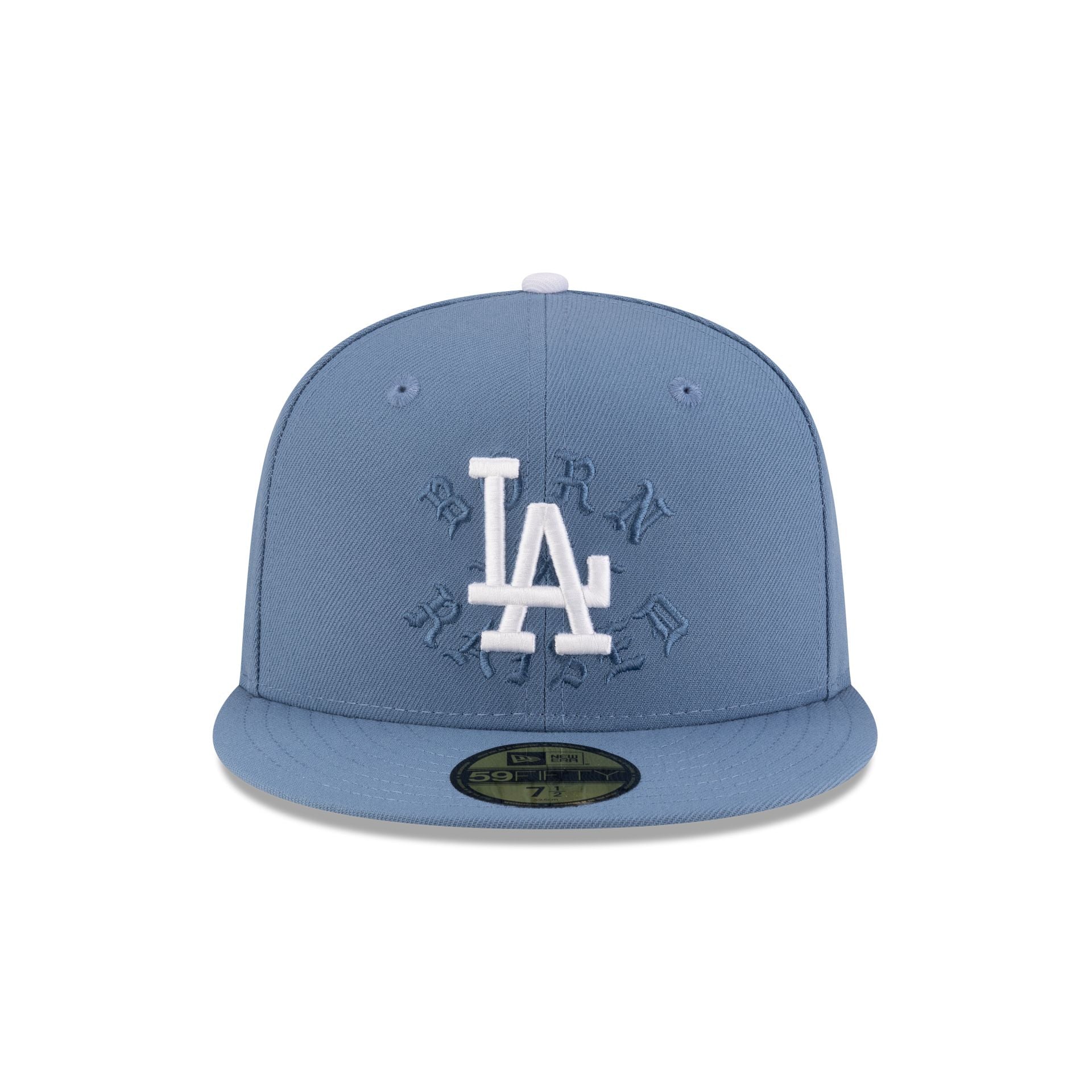 Born x Raised x Los Angeles Dodgers World Series Champions Slate 59FIFTY Fitted Hat - Image 2