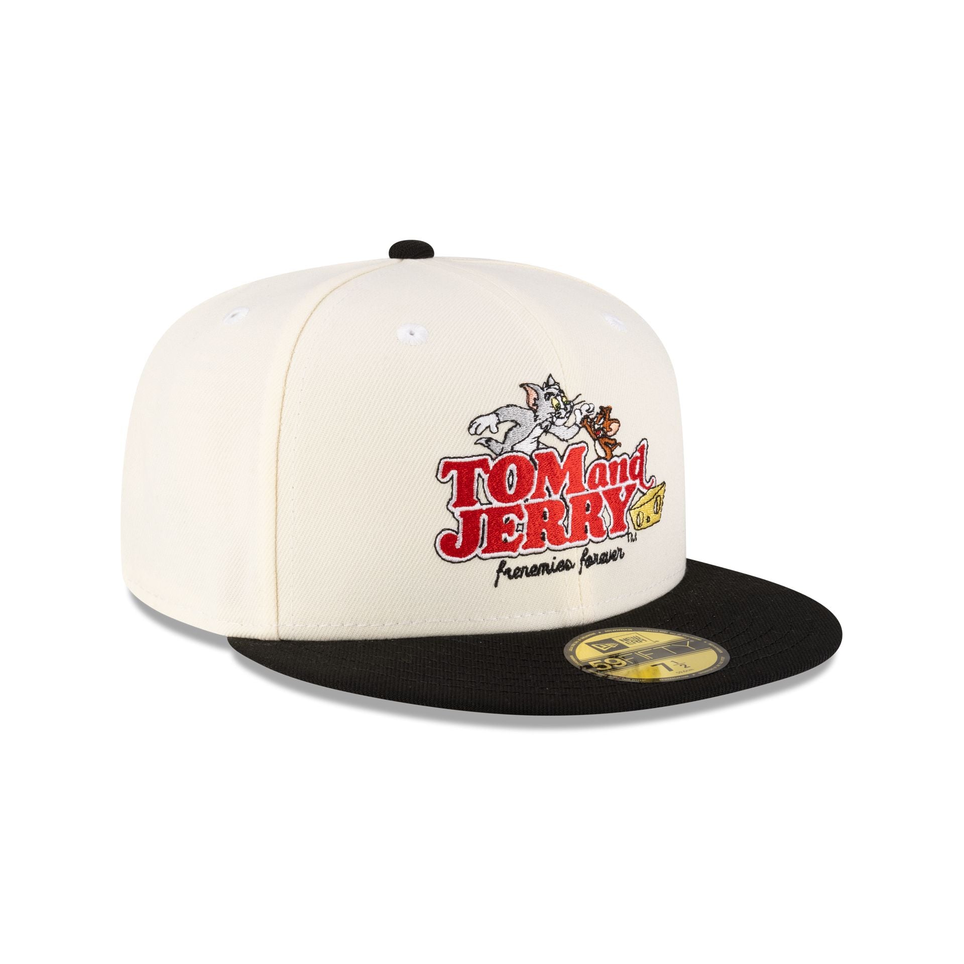 Tom and Jerry Chrome Black 59FIFTY Fitted Hat - Image 3