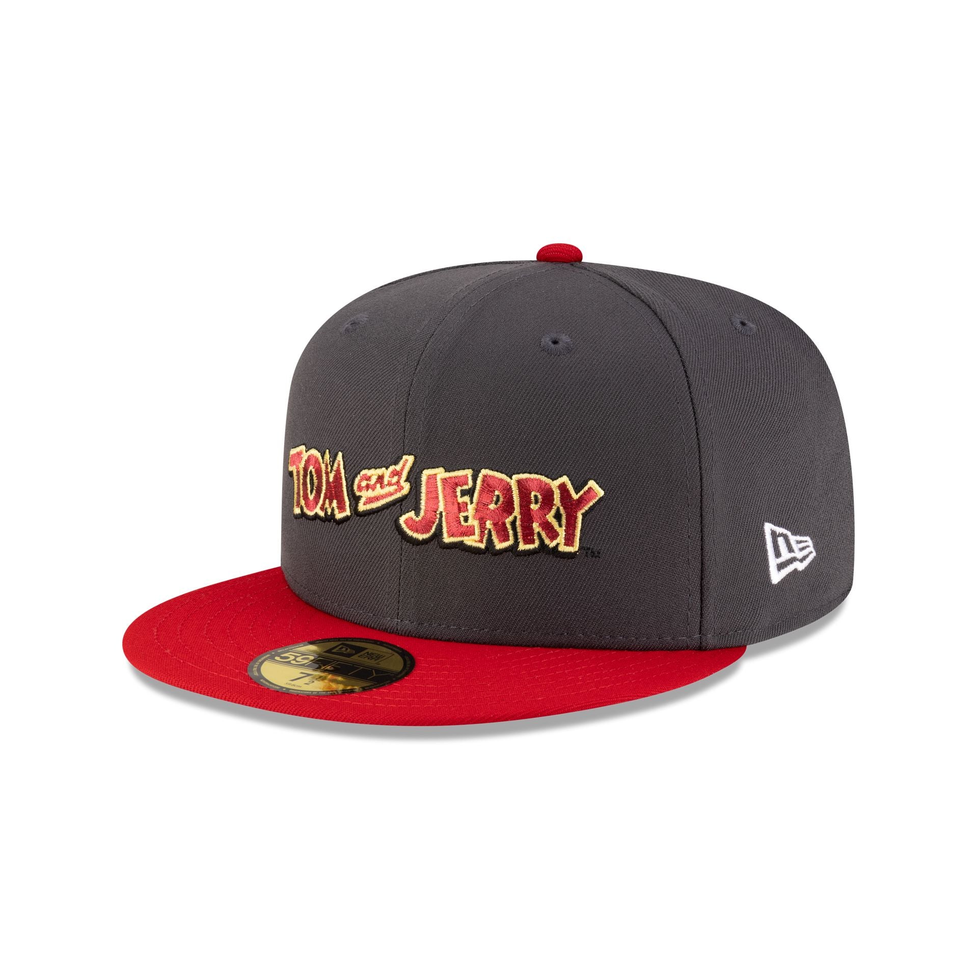 Tom and Jerry Graphite Scarlet 59FIFTY Fitted Hat